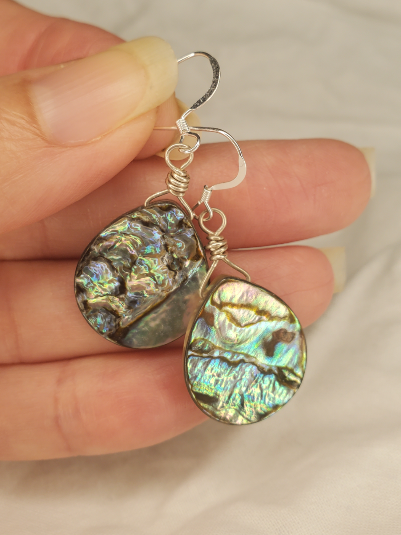 Paua Shell Dangles