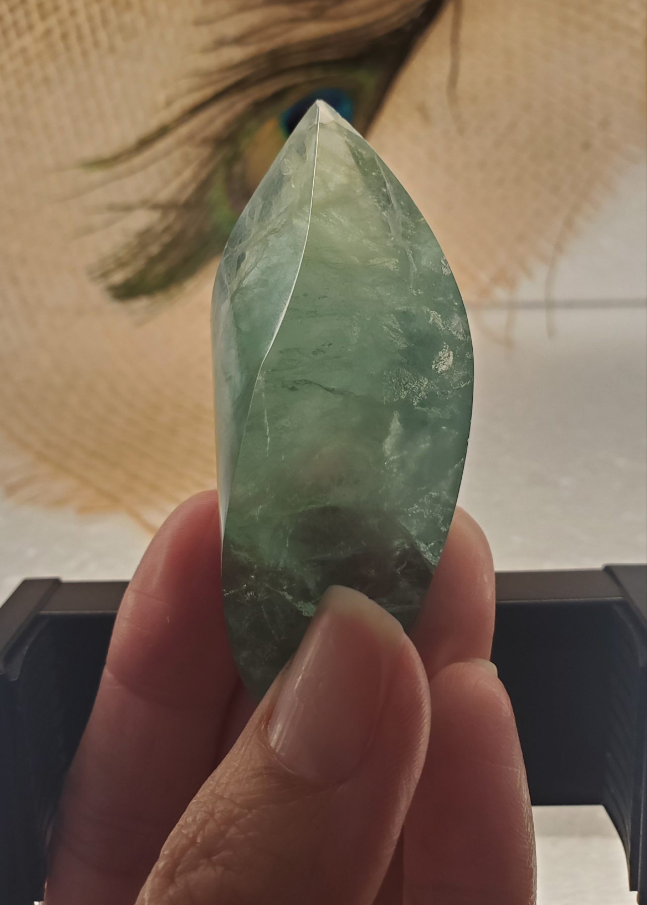 Rainbow Fluorite Flame A