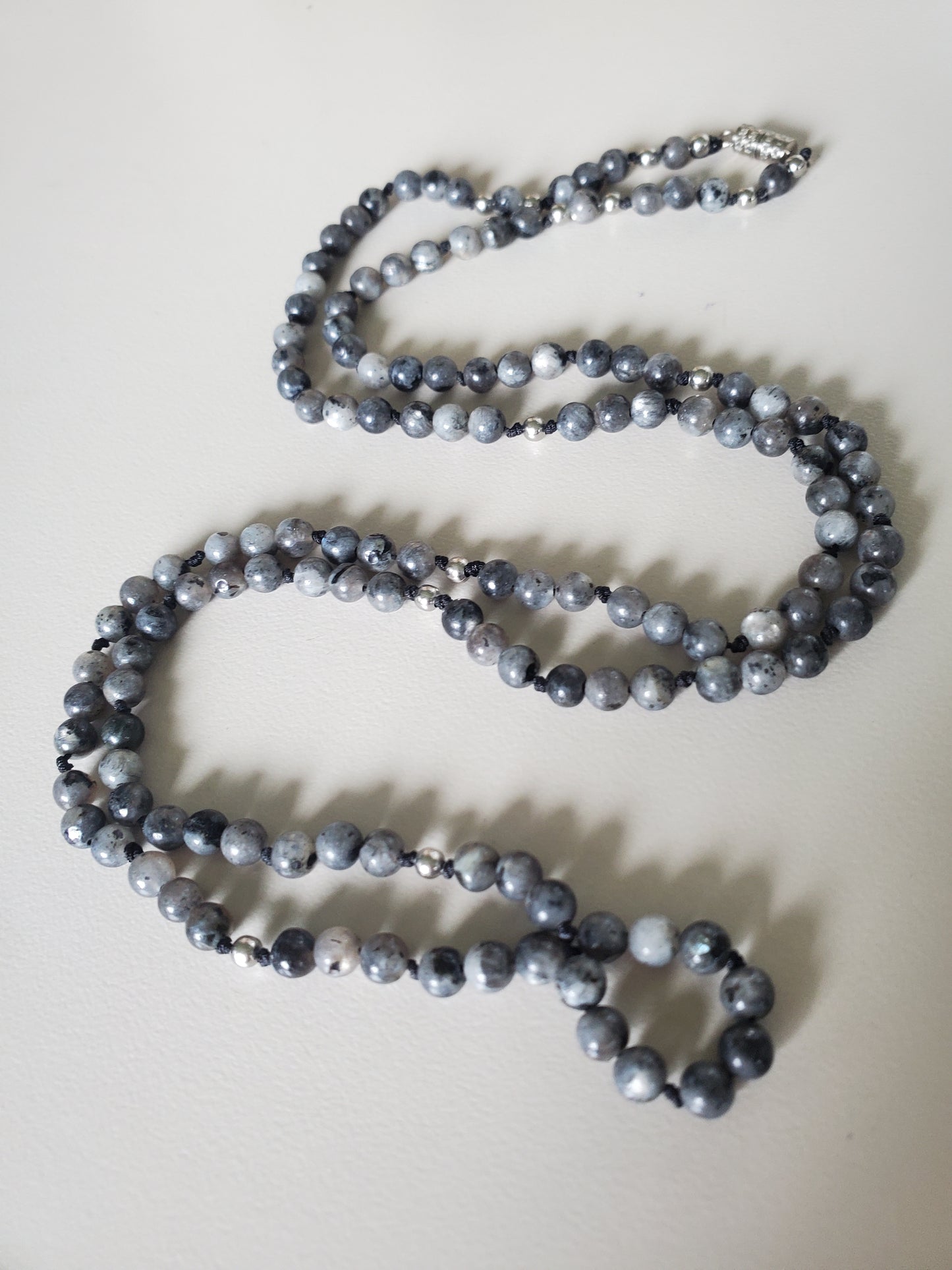 Knotted Gemstone Larvikite