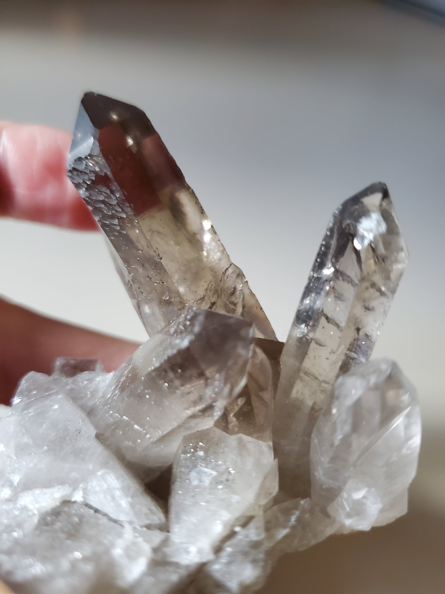 Smoky Quartz Cluster E