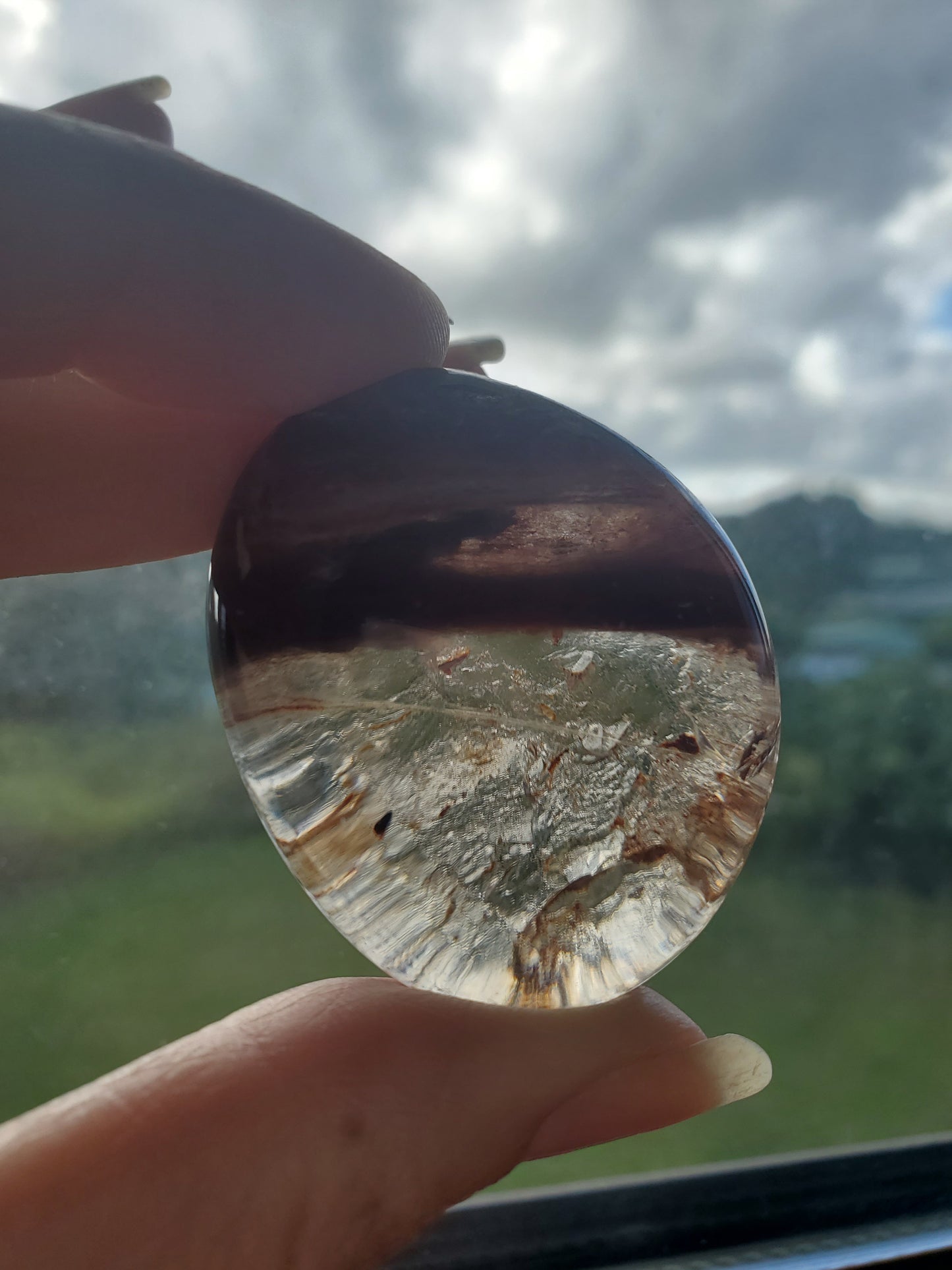 Red Lodolite Quartz