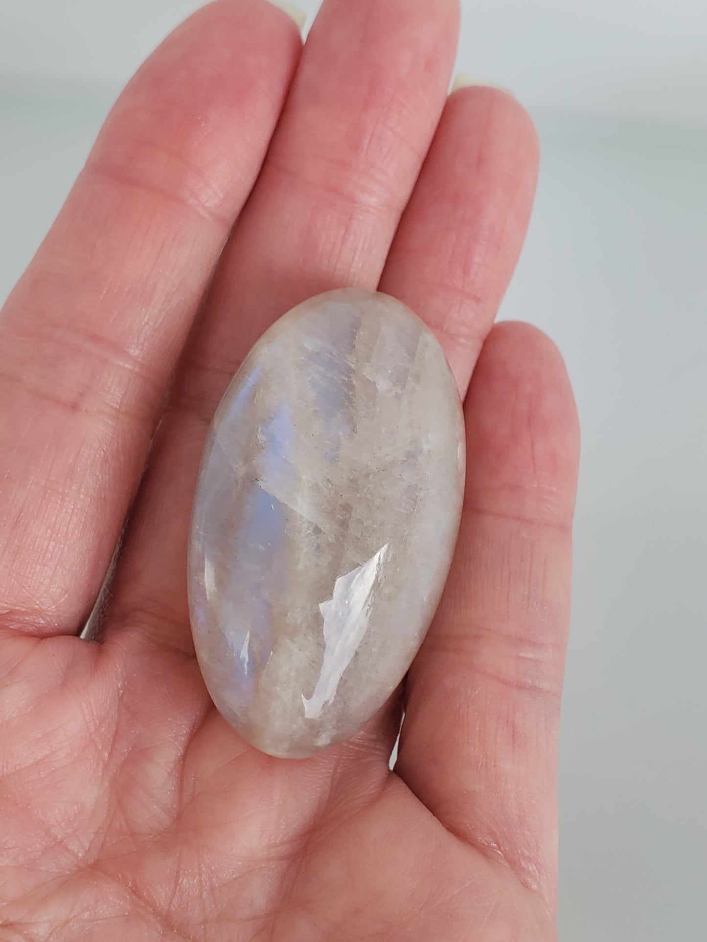 New Moonstone Palm Stone Small