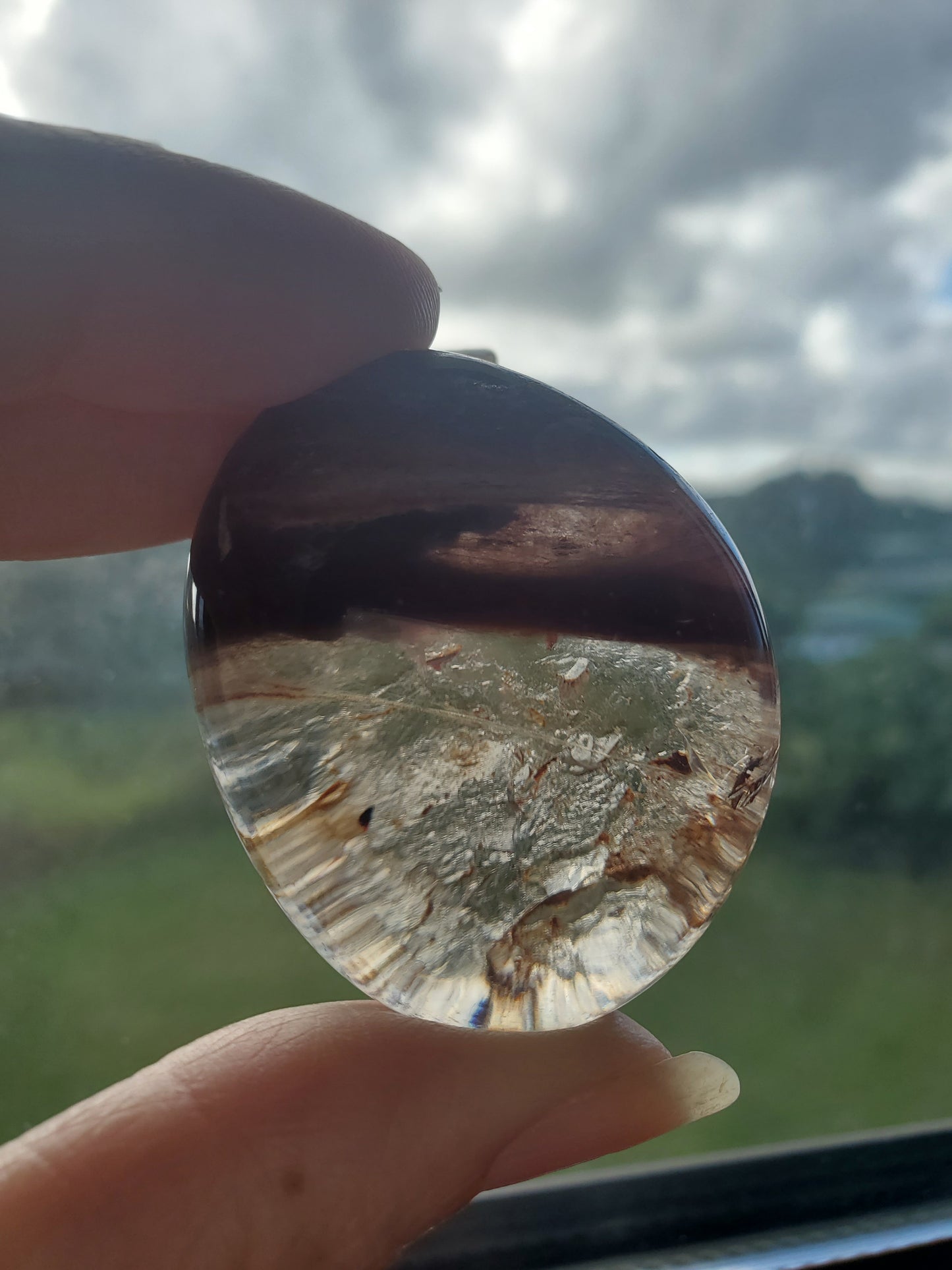 Red Lodolite Quartz