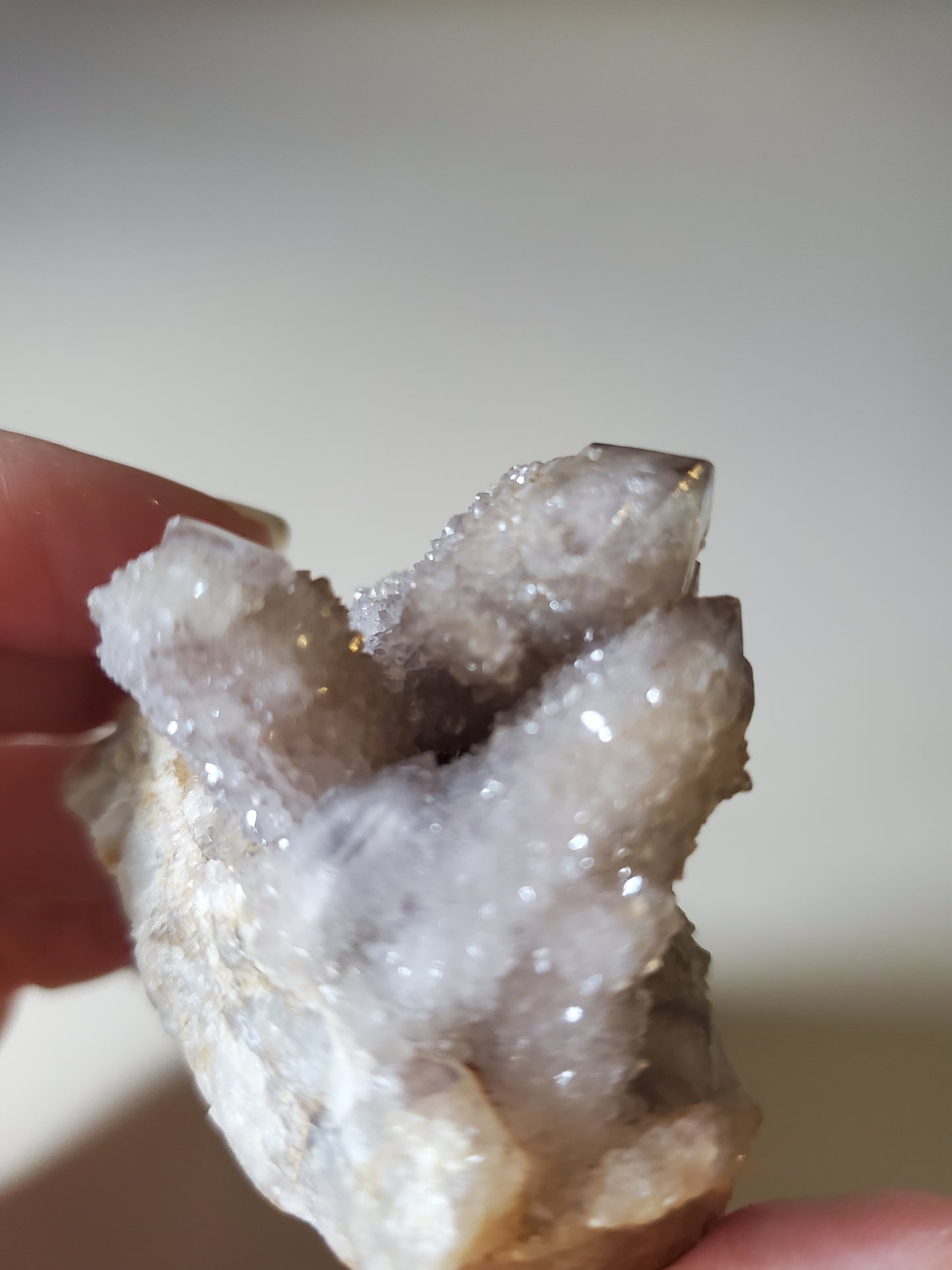 Cactus Spirit/Angel Quartz Purple A