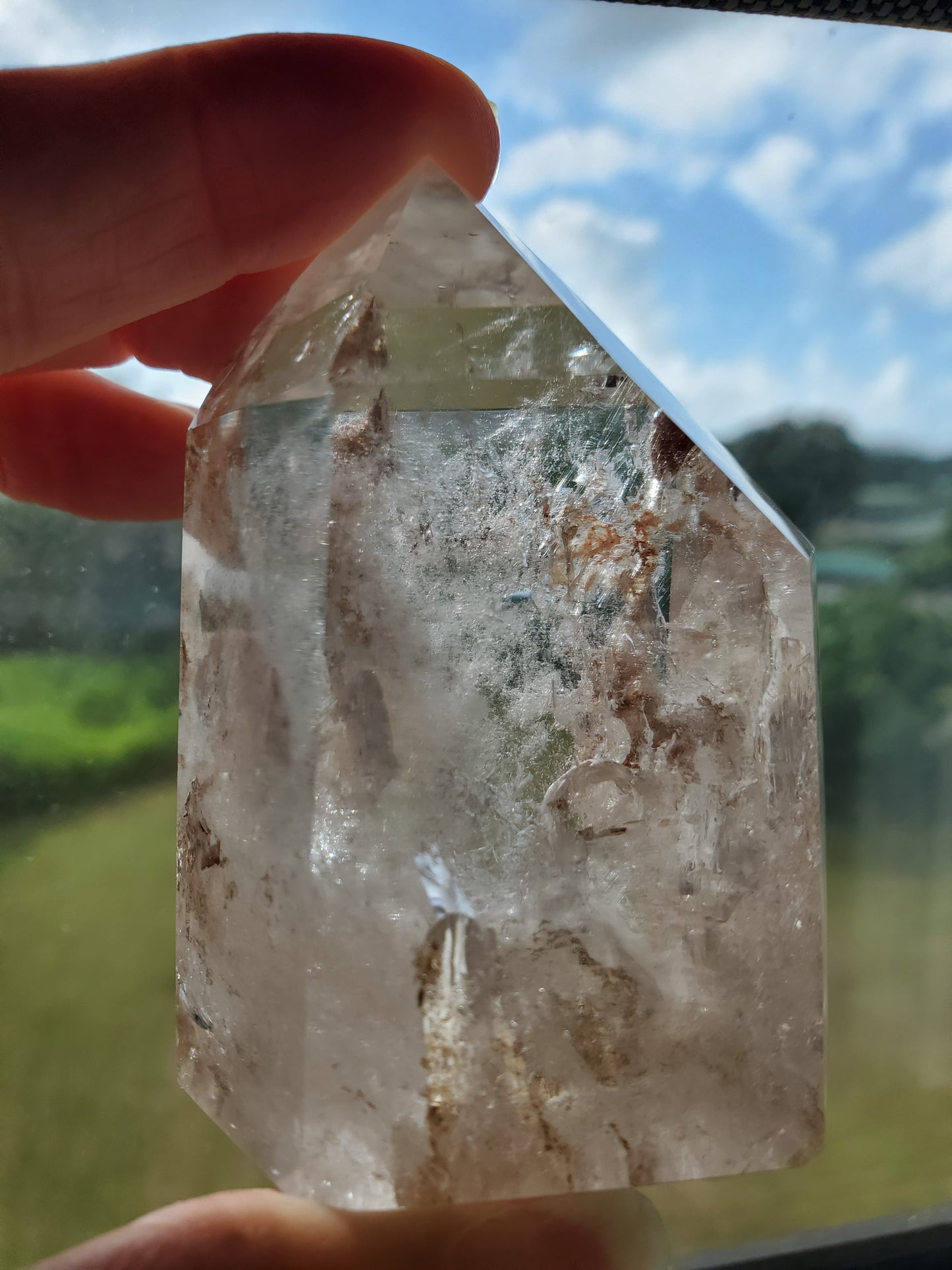 Rutilated Quartz Chunky Tower A