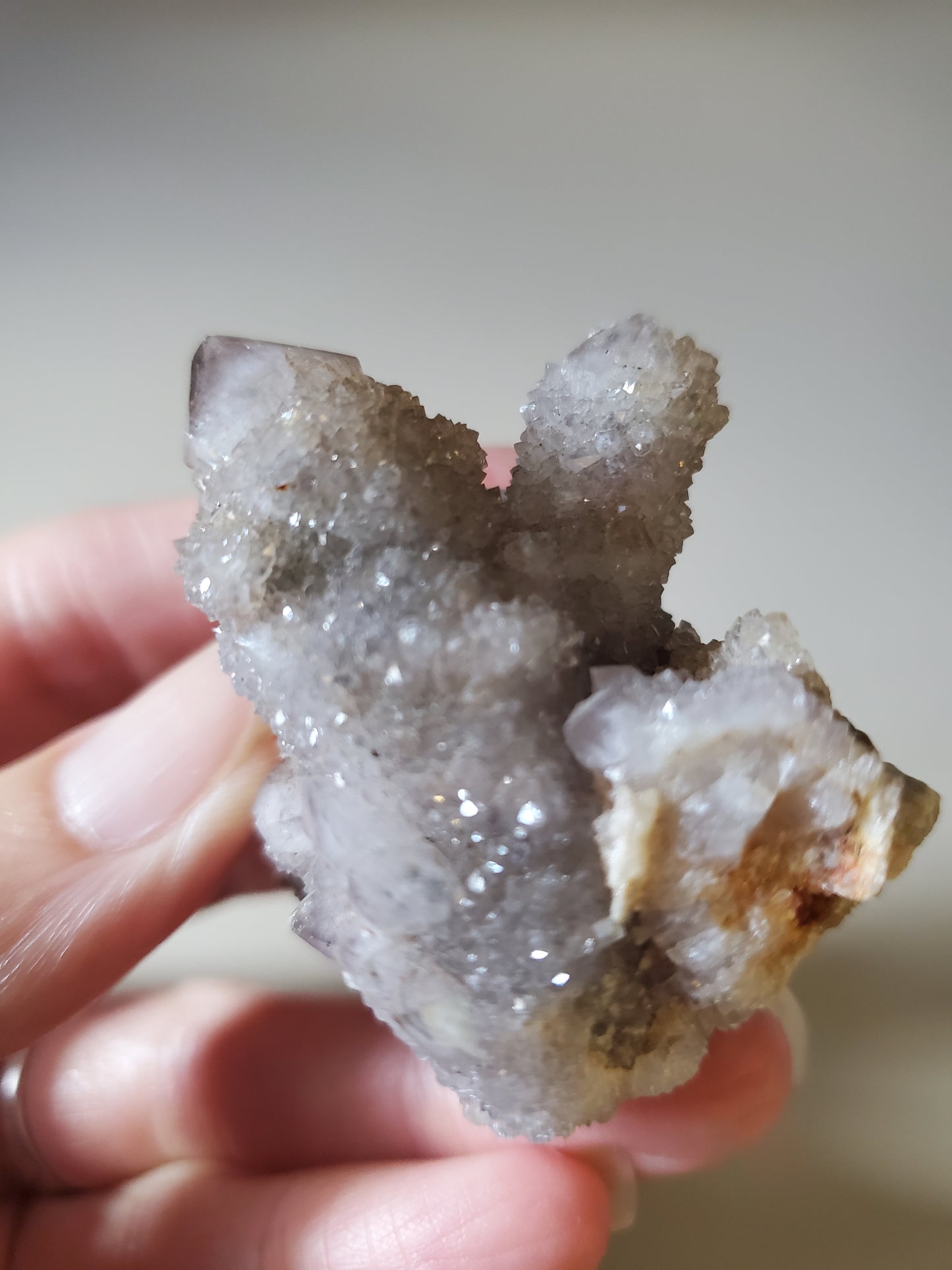 Cactus Spirit/Angel Quartz Purple A