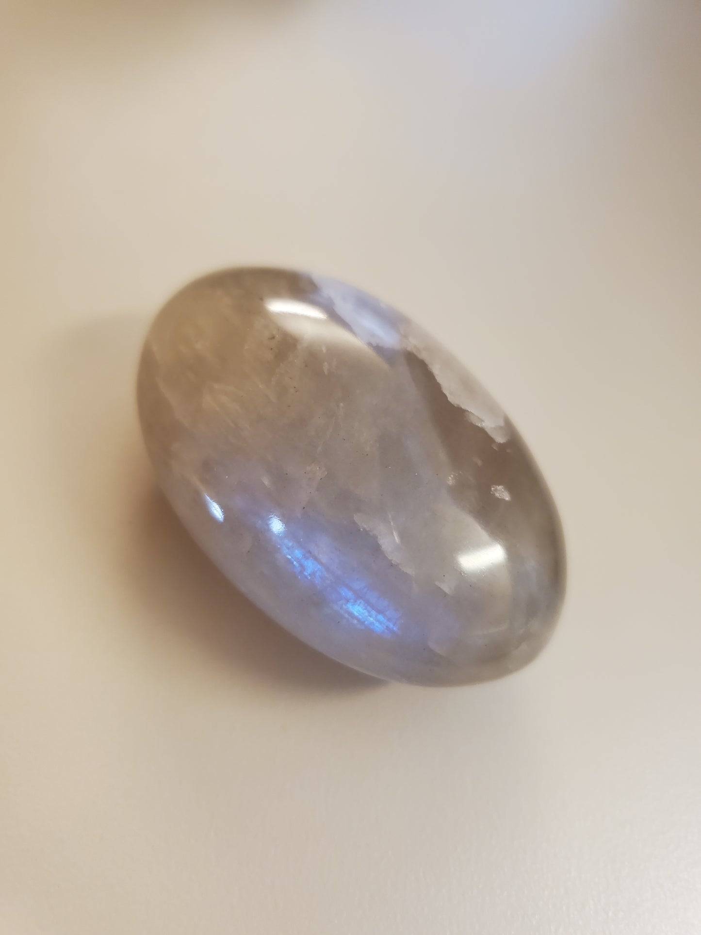 New Moonstone Palm Stone Medium