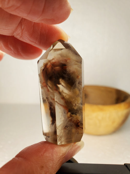 Amphibole Angel Phantom Quartz Tower