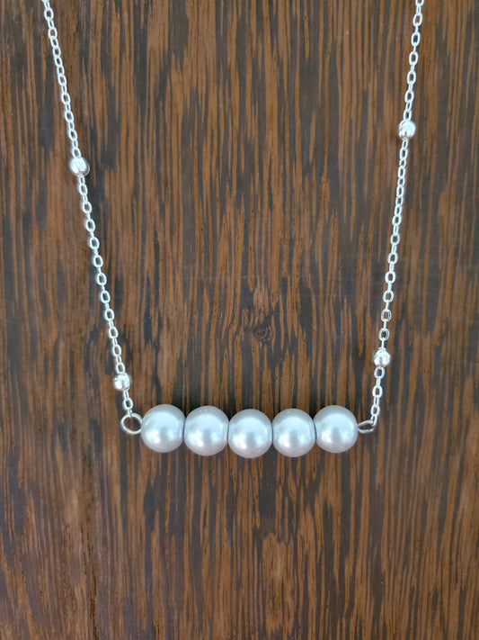 Shell Pearl Necklace