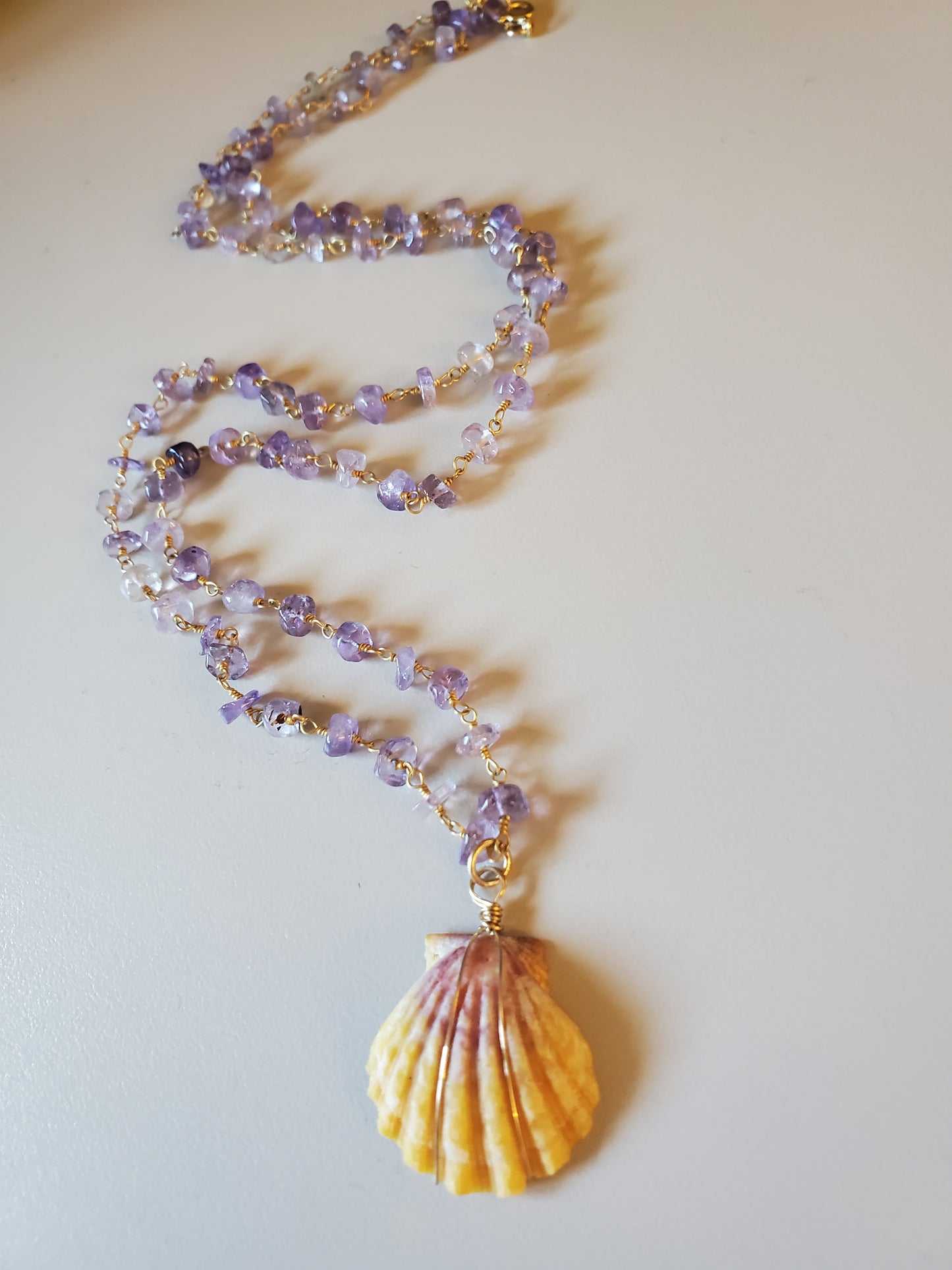 Hawaiian Sunrise Shell Pendant