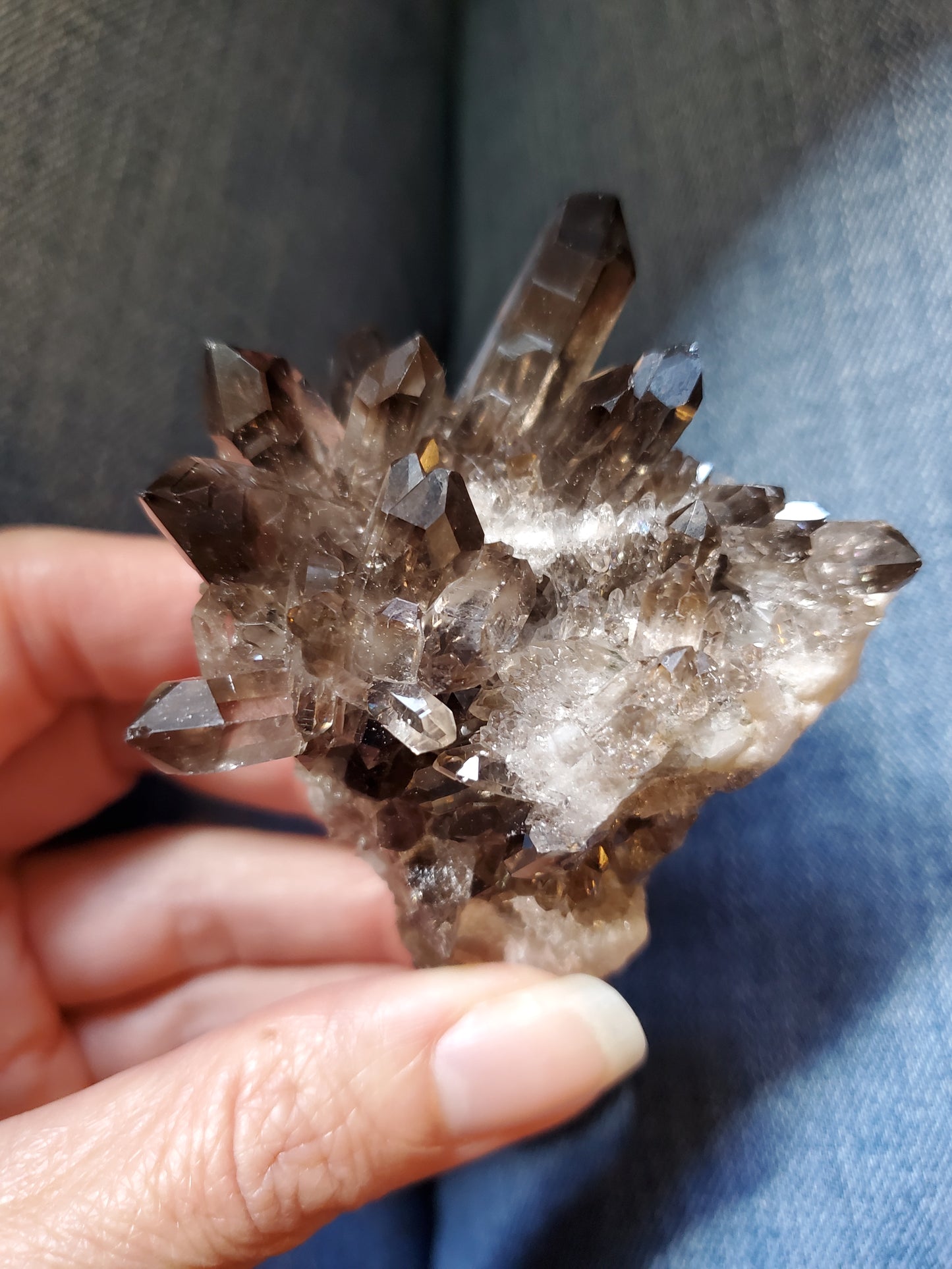 Smoky Quartz Cluster B