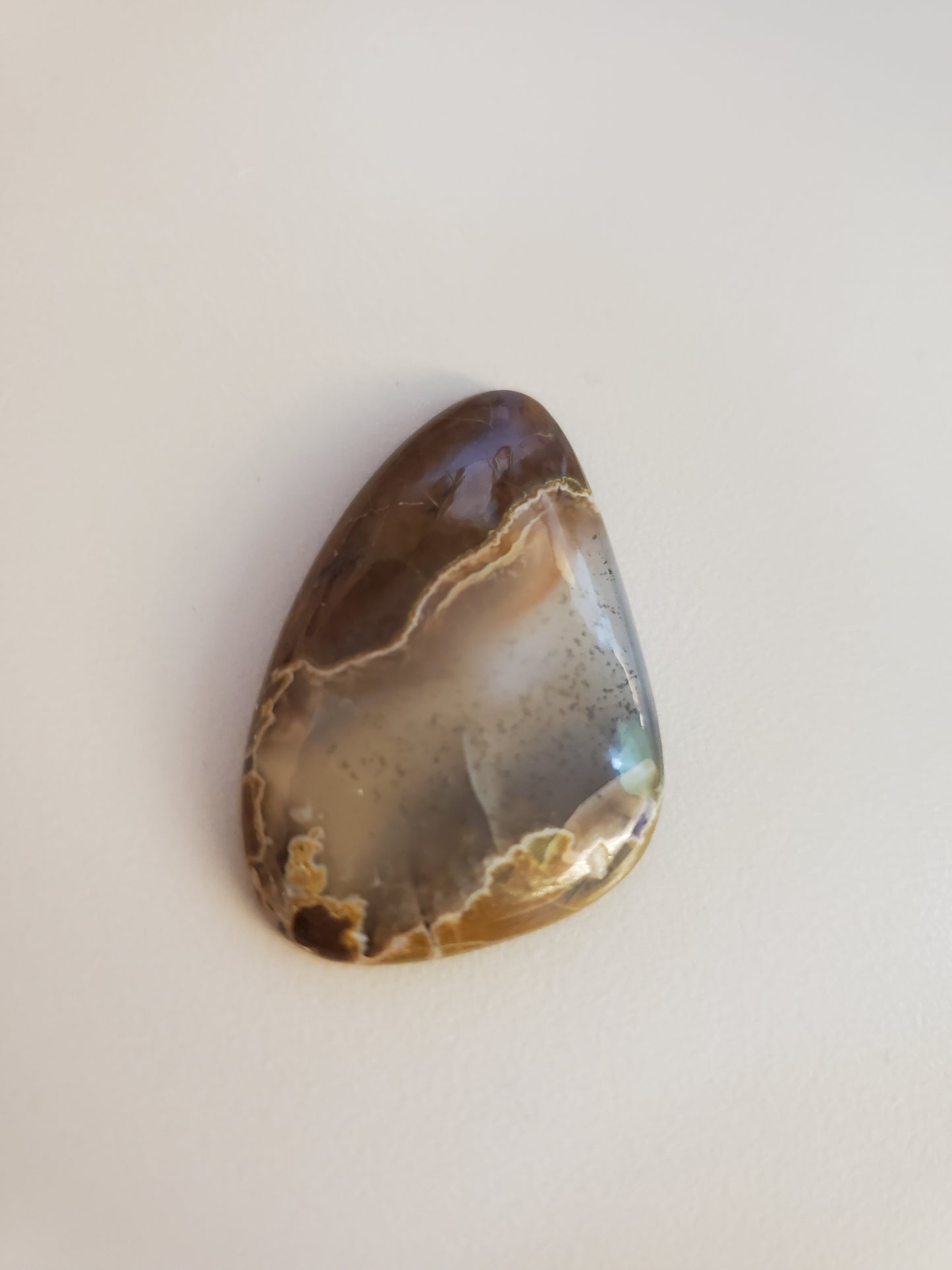 Botswana Agate Pendant Teardrop