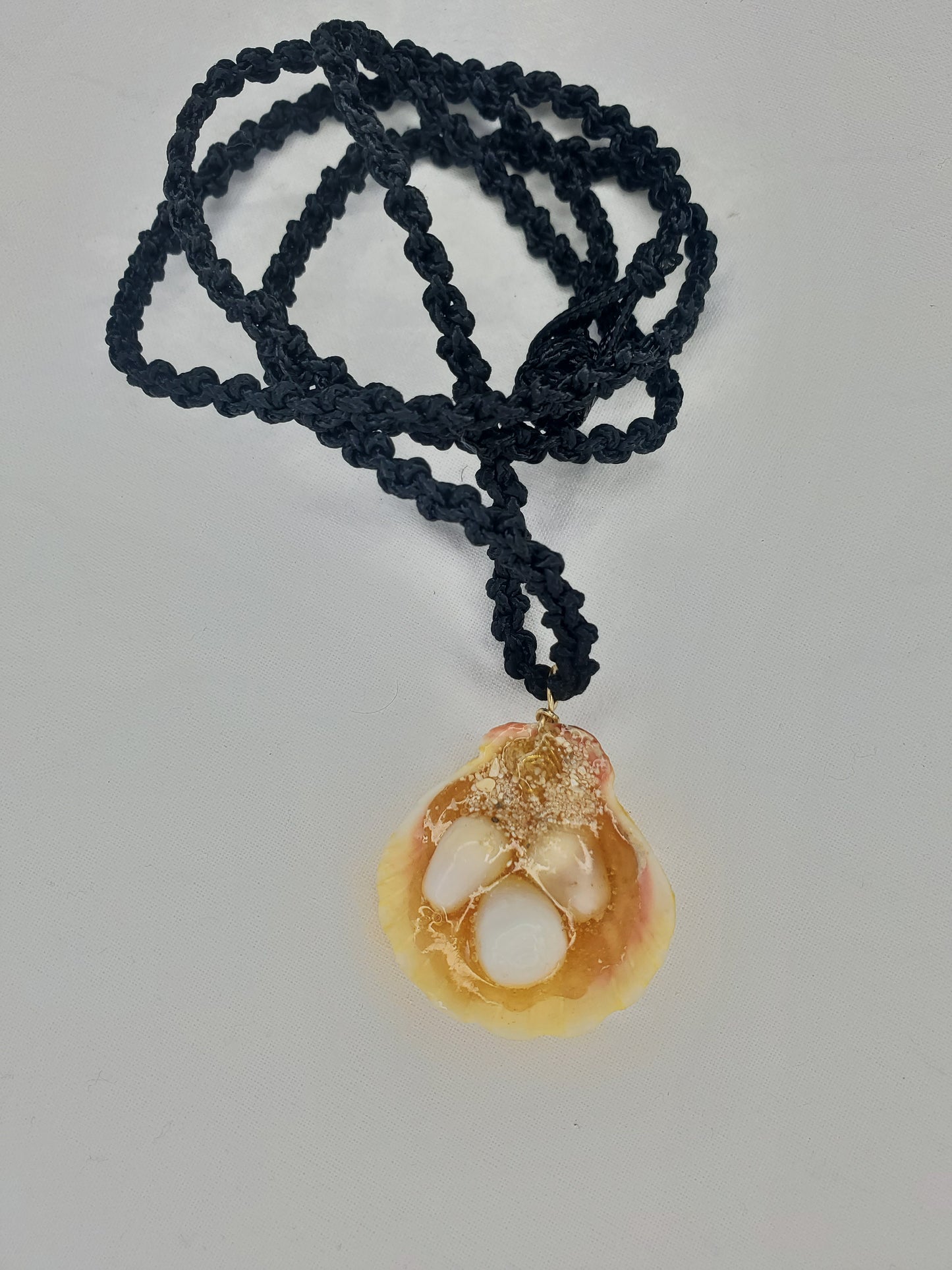 Hawaiian Sunrise Shell Pendant