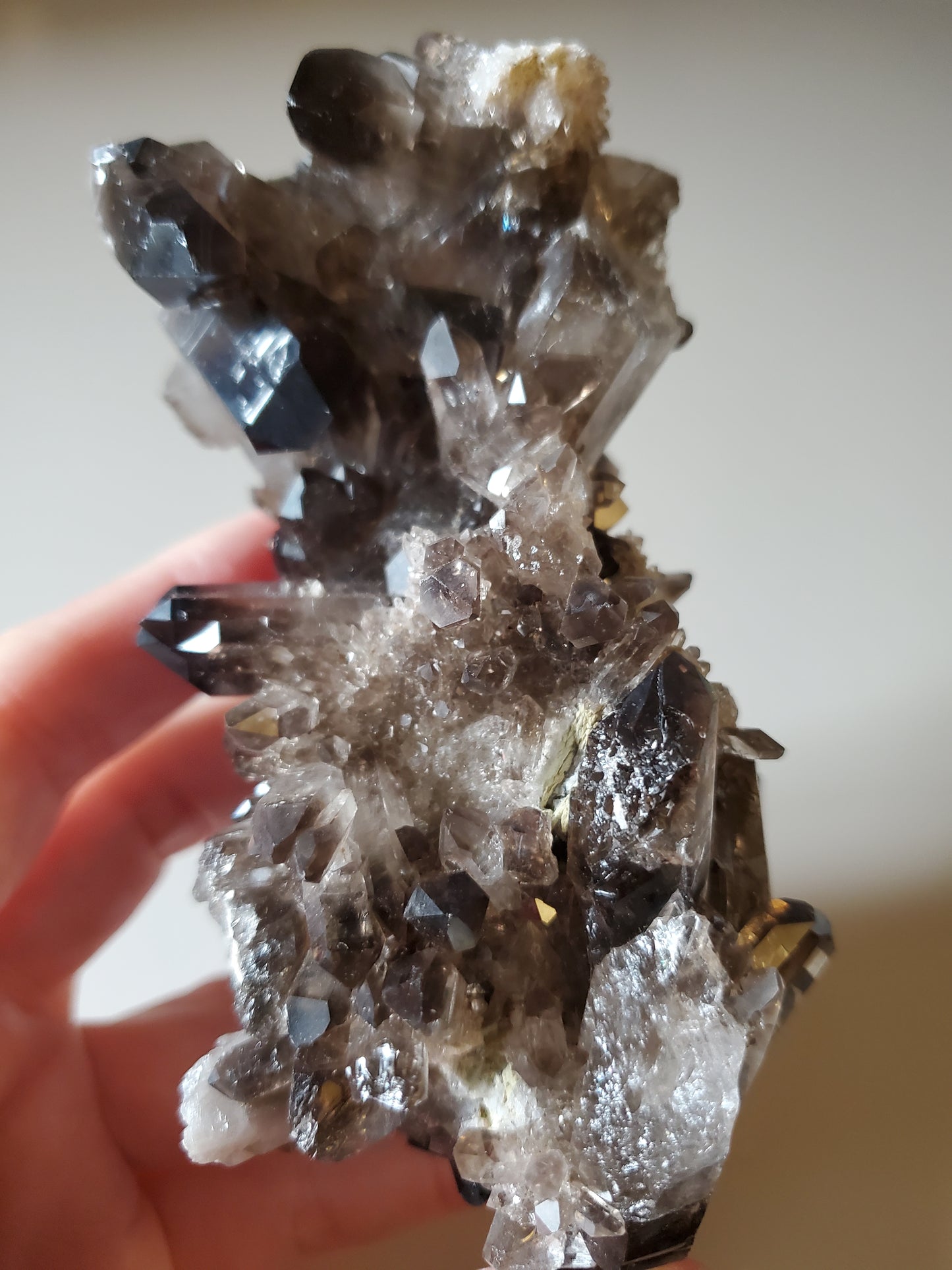 Smoky Quartz Cluster H