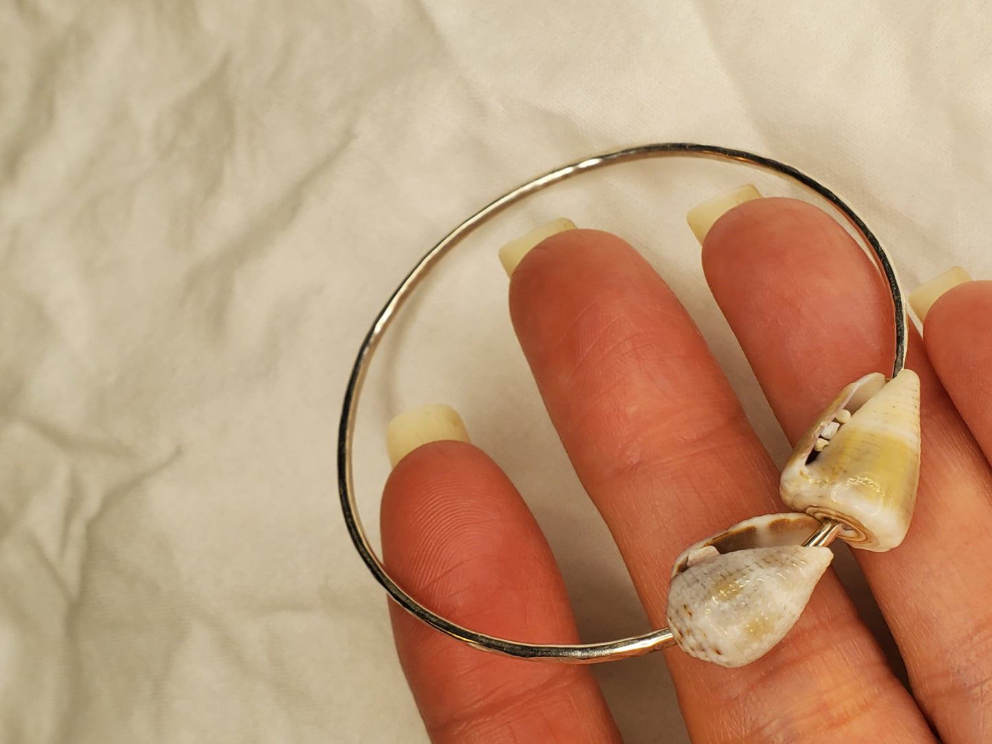 Hawaii Cone Shell Bangle