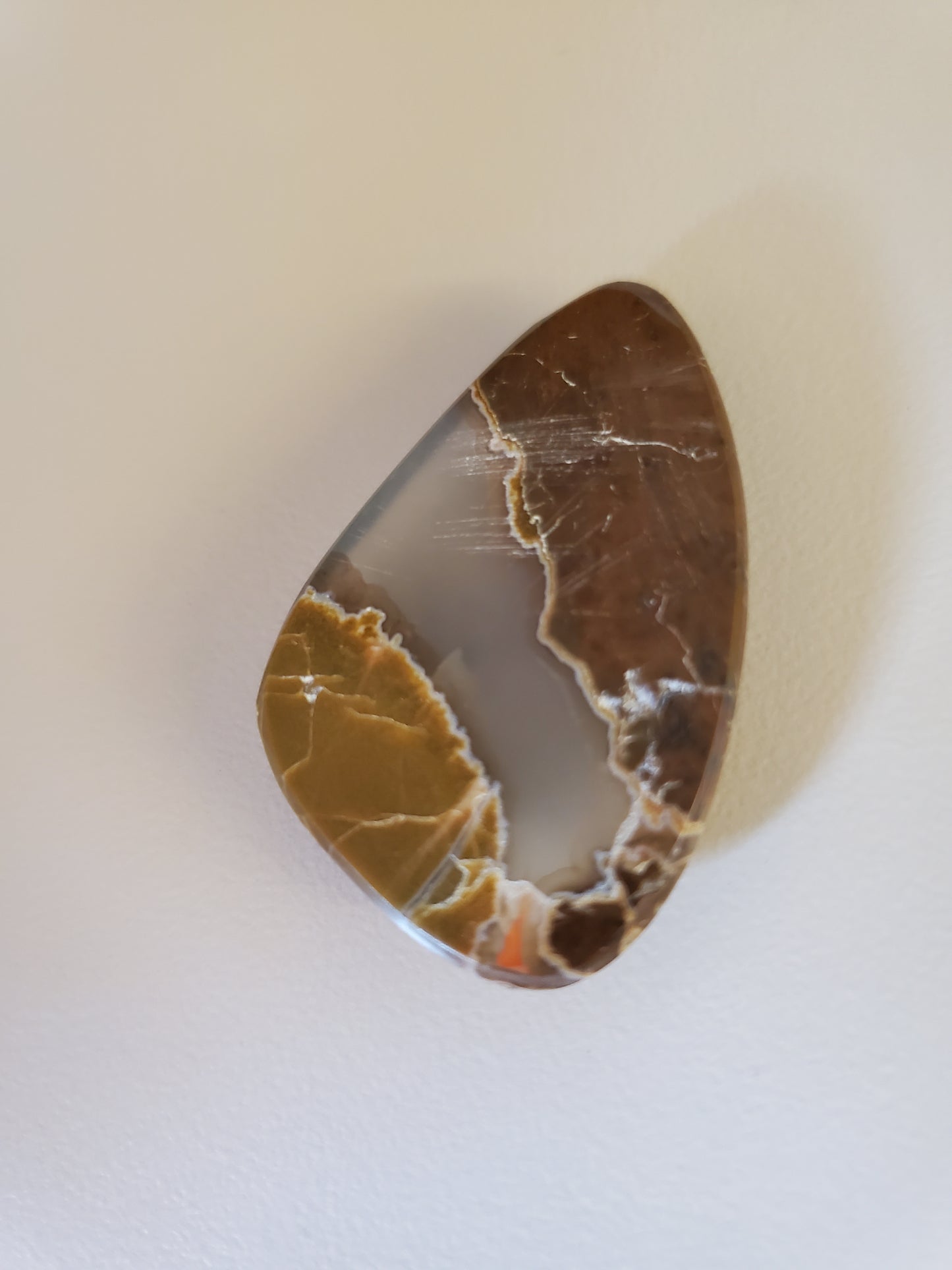 Botswana Agate Pendant Teardrop