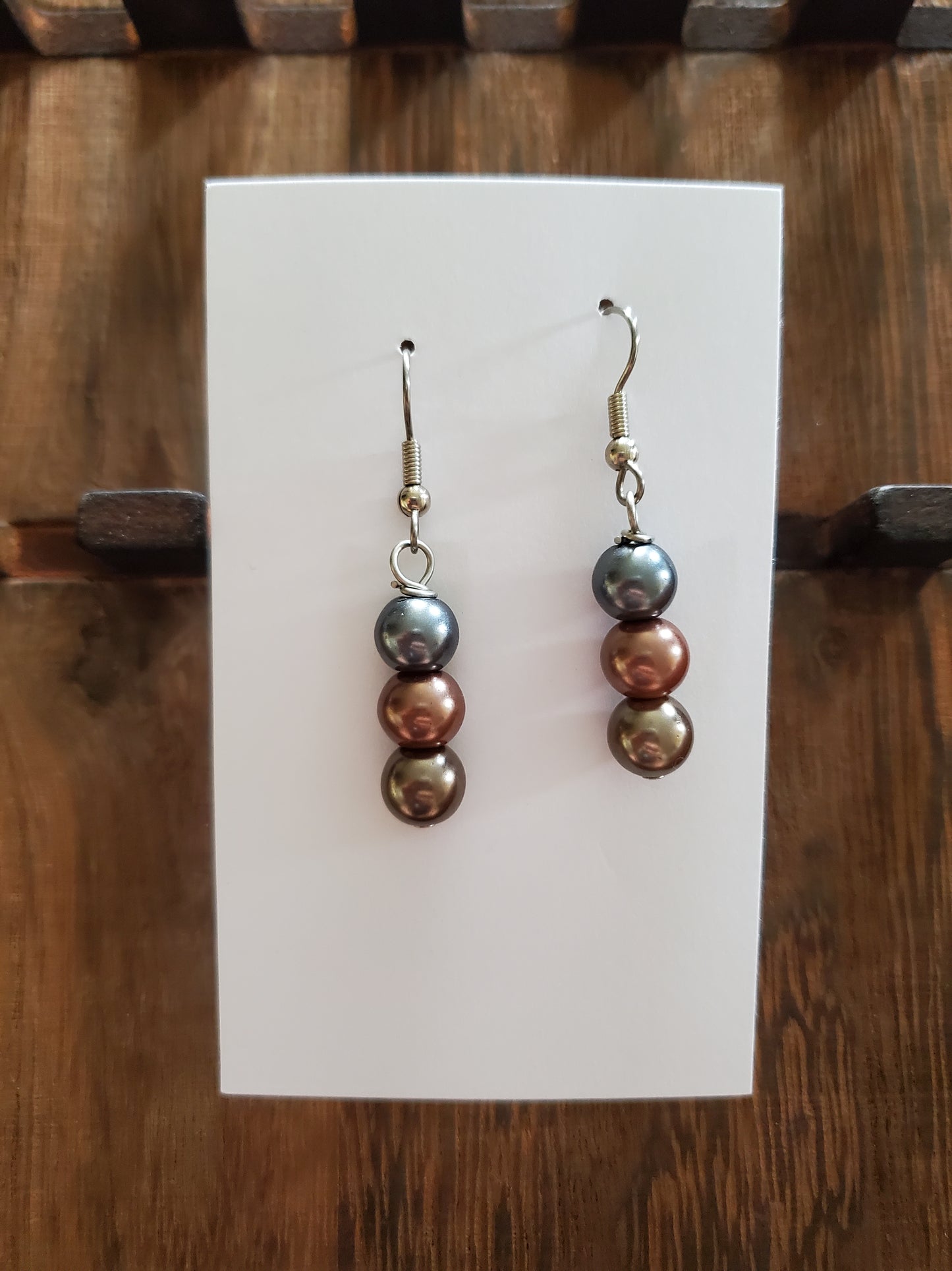 Shell Pearl Earrings