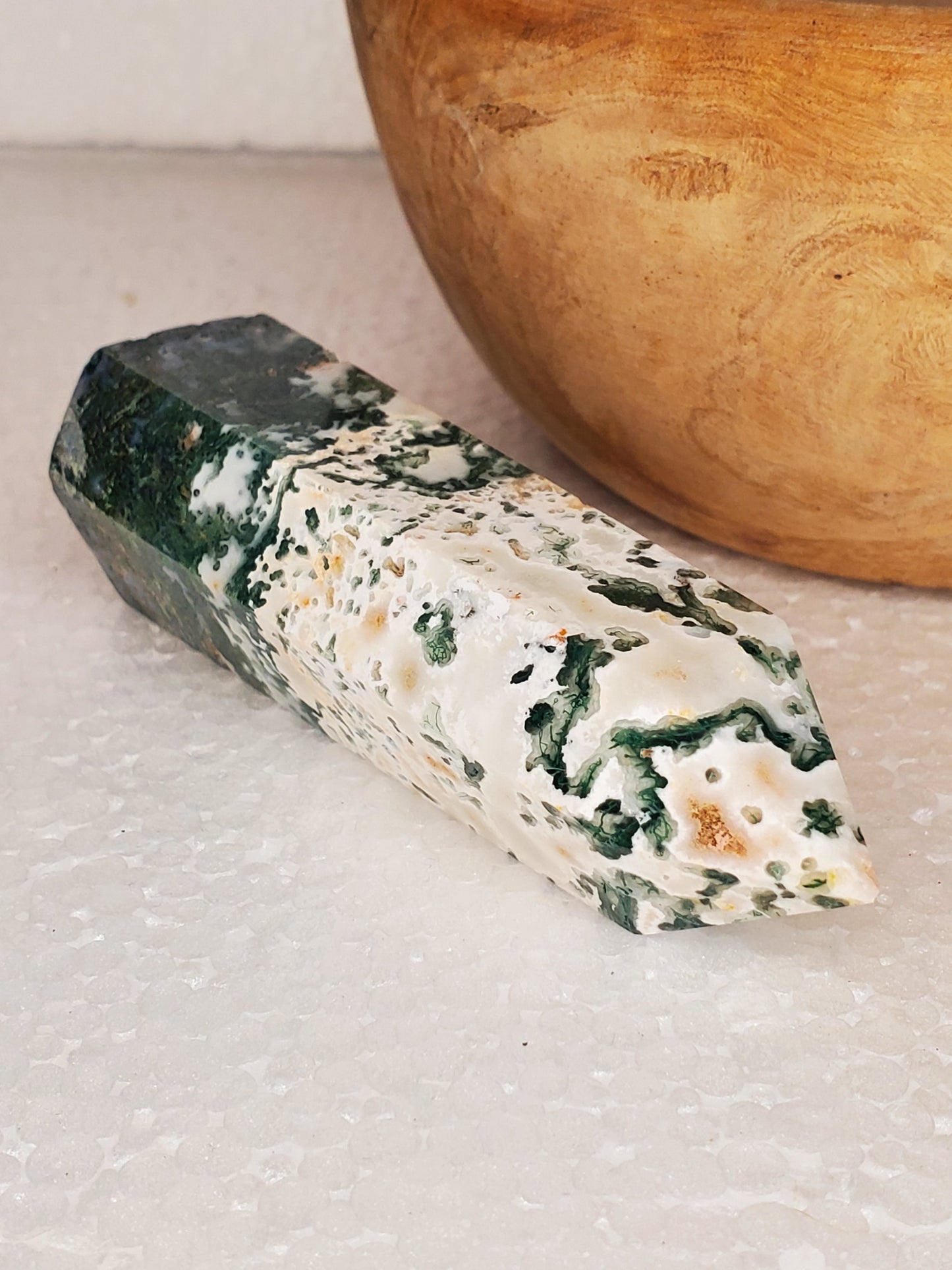 Tree Moss Agate Tower