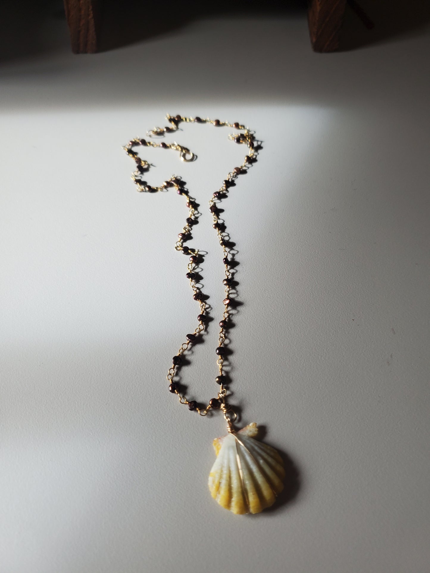 Hawaiian Sunrise Shell Pendant