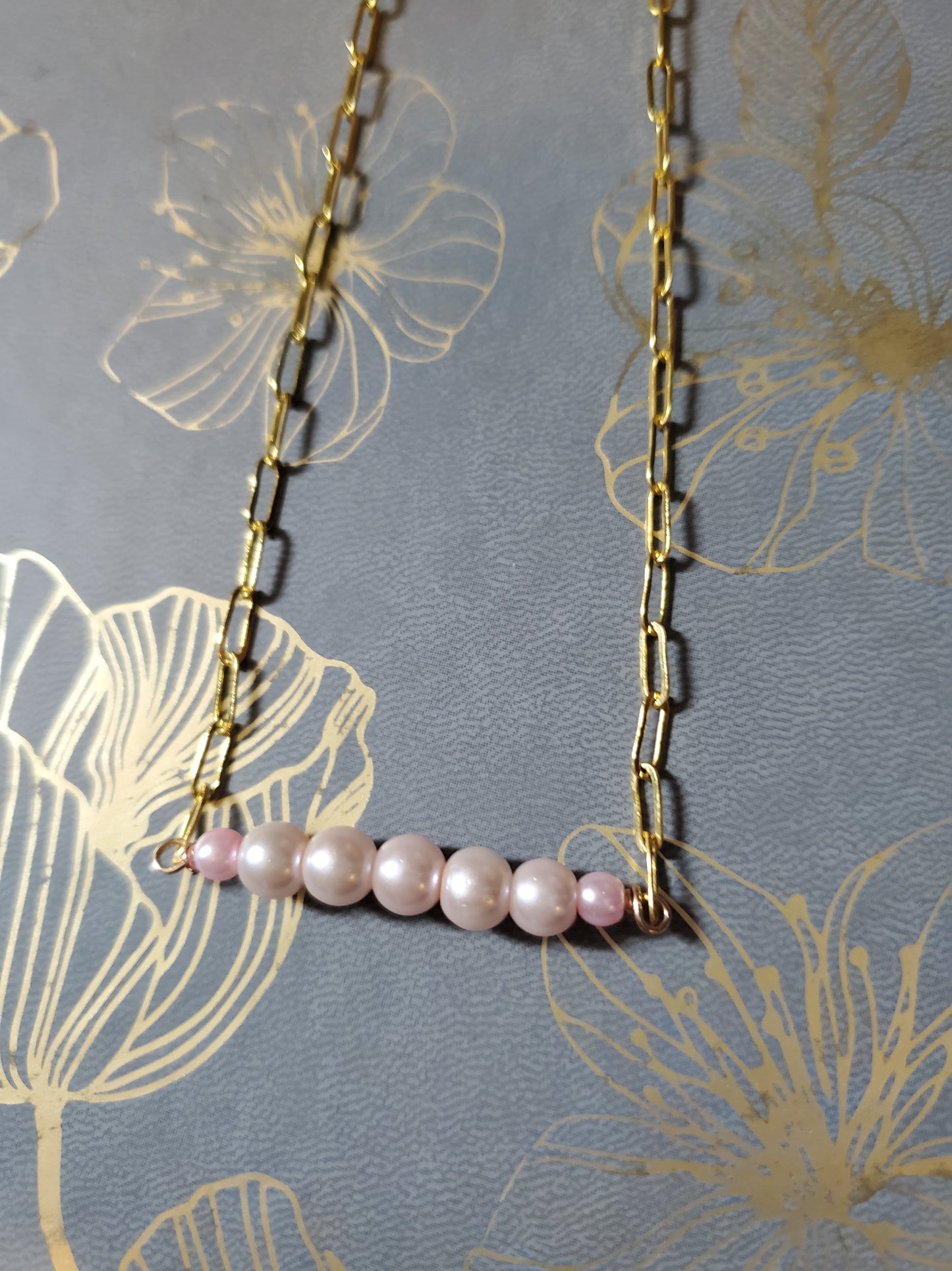 Shell Pearl Necklace