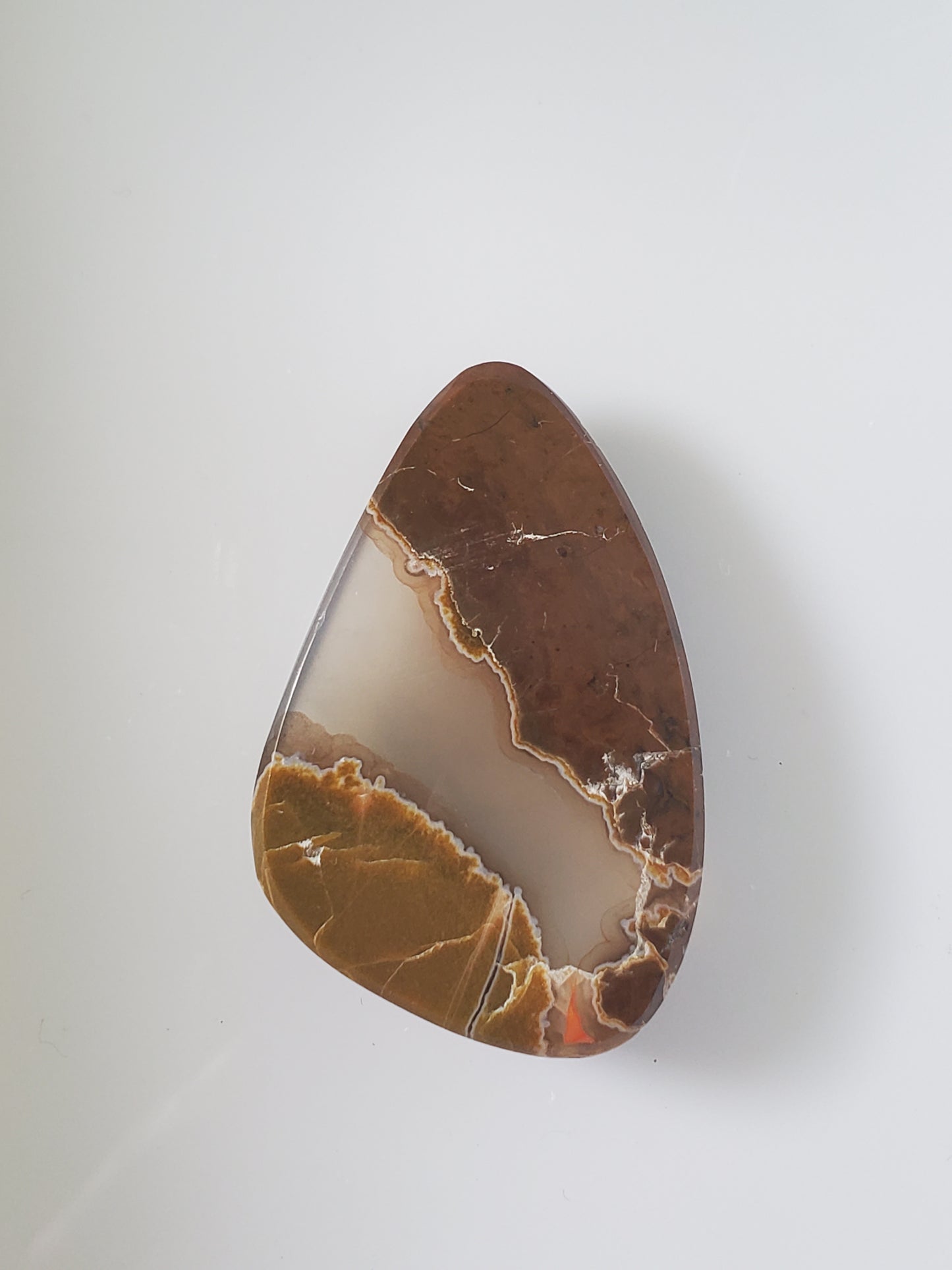 Botswana Agate Pendant Teardrop