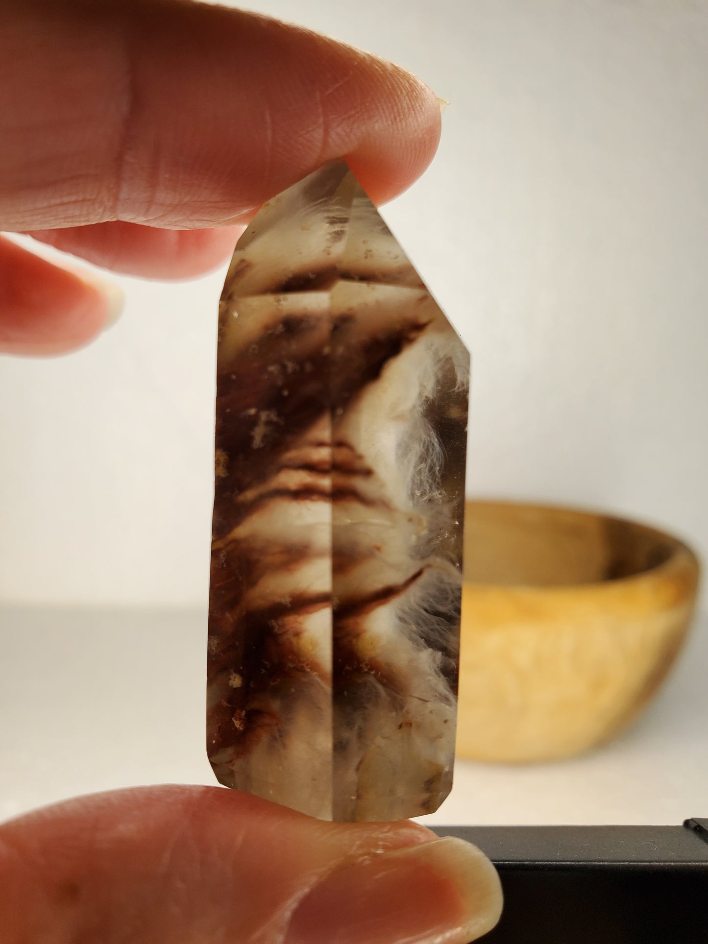Amphibole Angel Phantom Quartz Tower