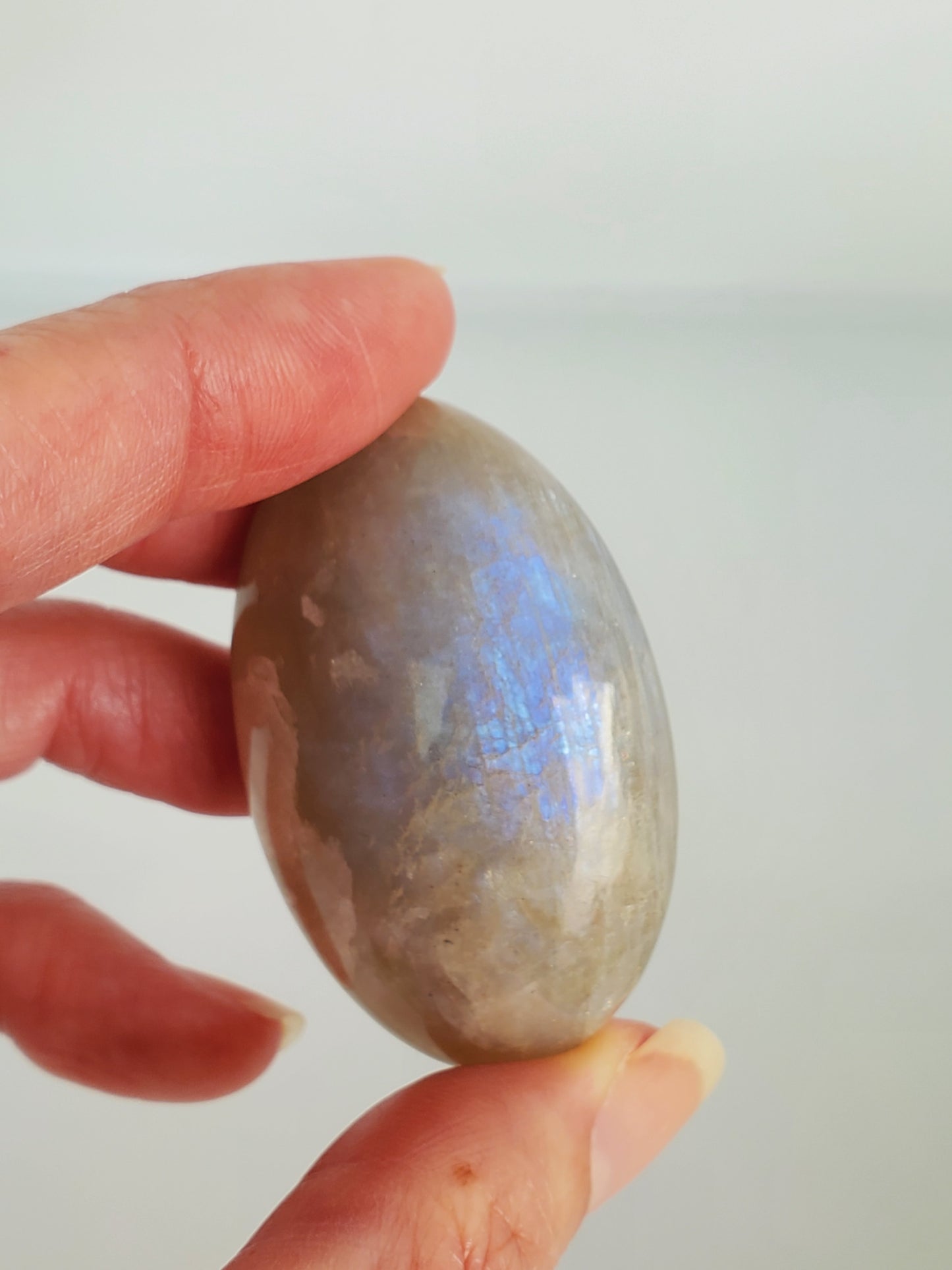 New Moonstone Palm Stone Medium