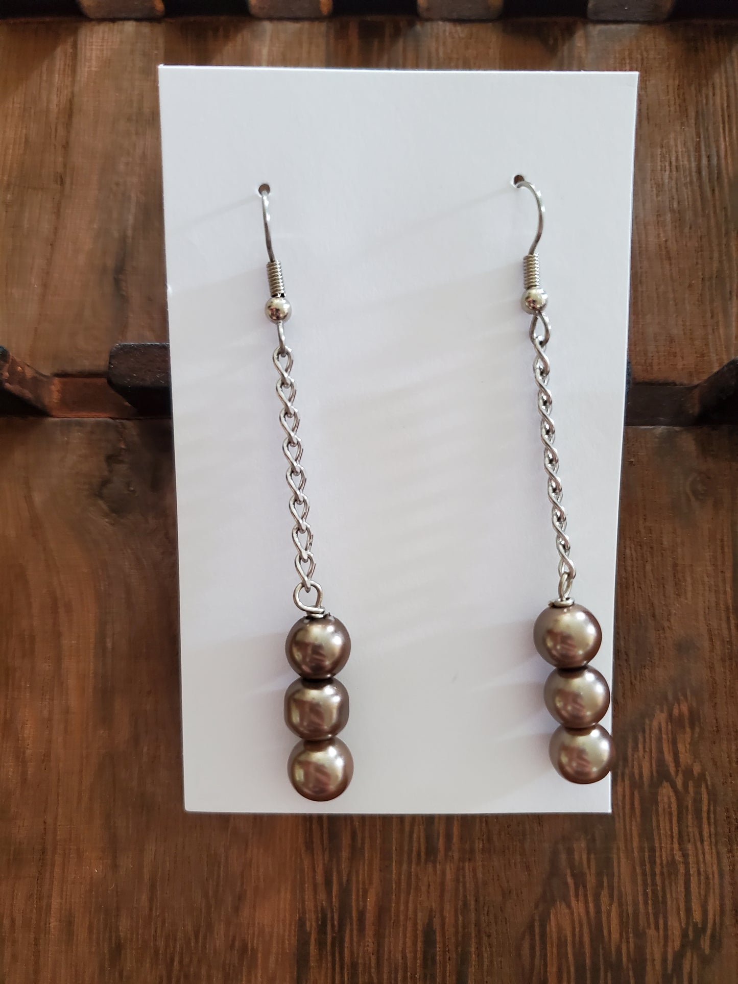 Shell Pearl Earrings