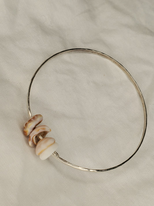 Hawaii Cone Shell Bangle-Keiki