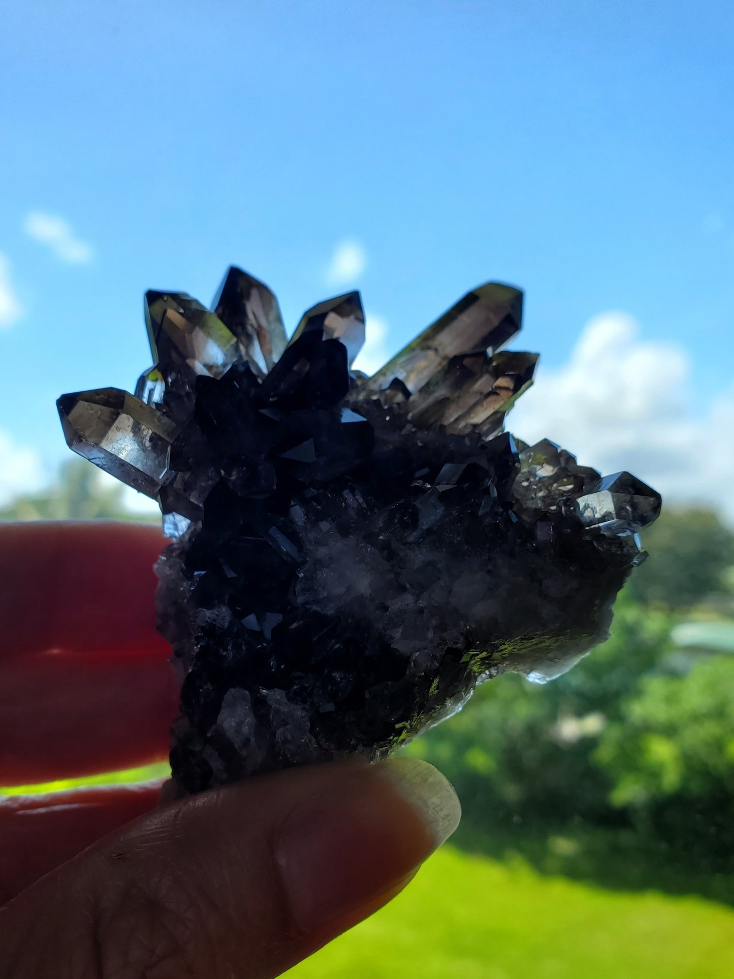 Smoky Quartz Cluster B