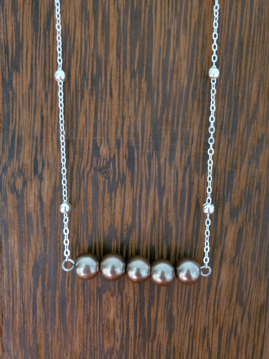 Shell Pearl Necklace