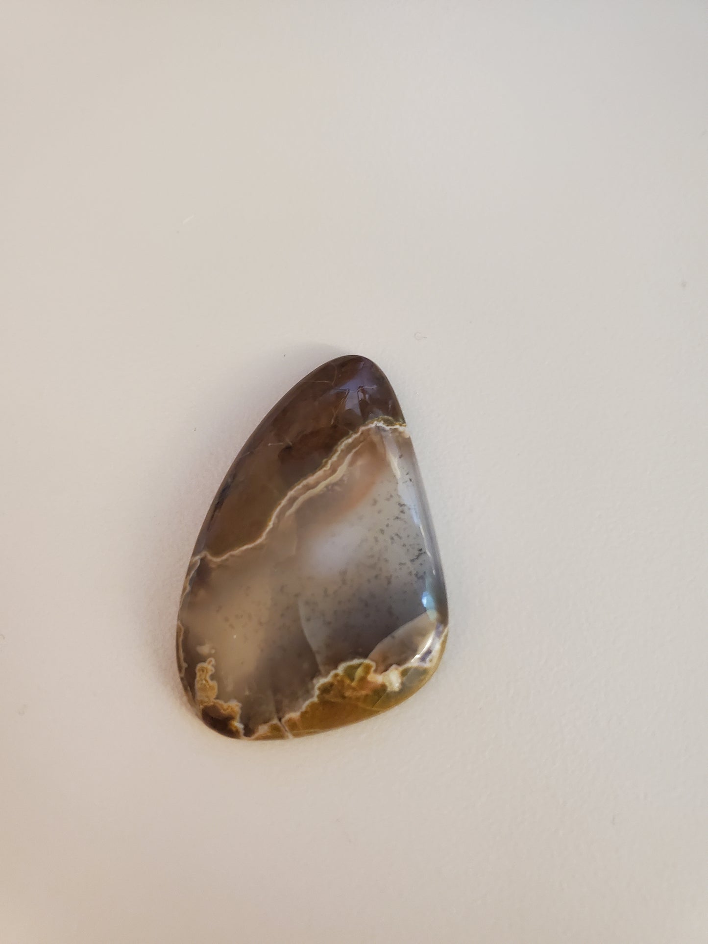 Botswana Agate Pendant Teardrop