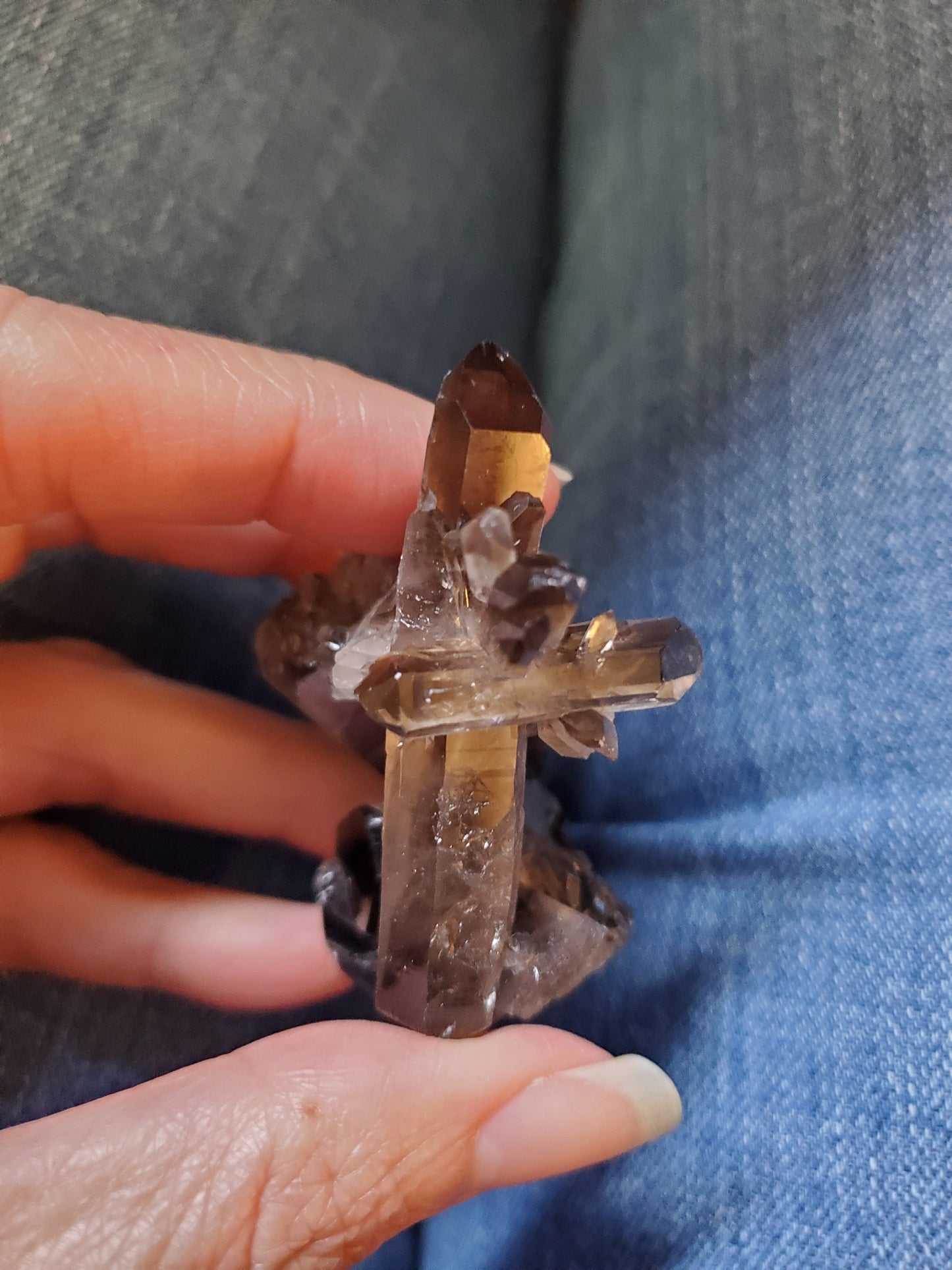 Smoky Quartz Cluster D