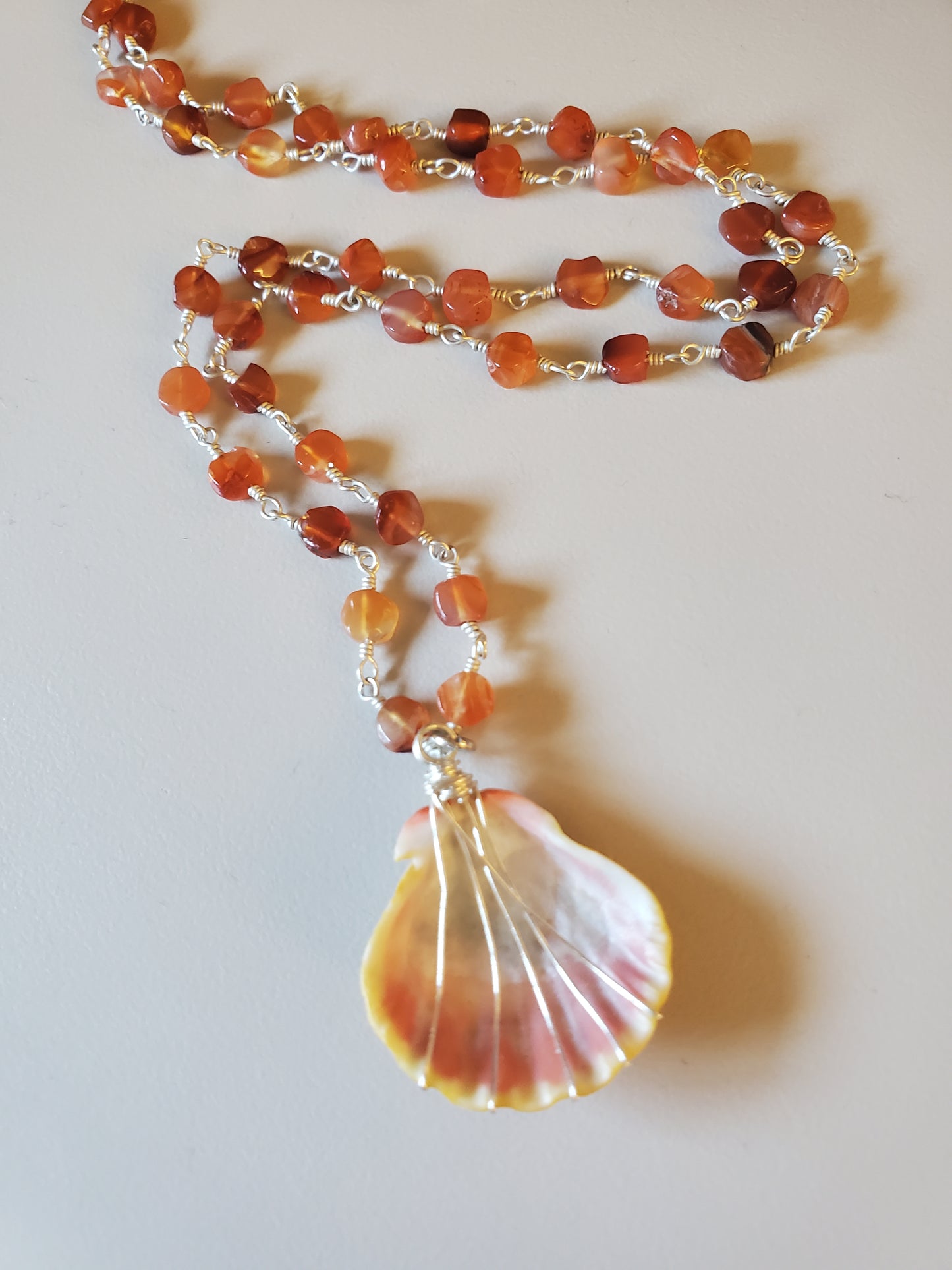 Hawaiian Sunrise Shell Pendant