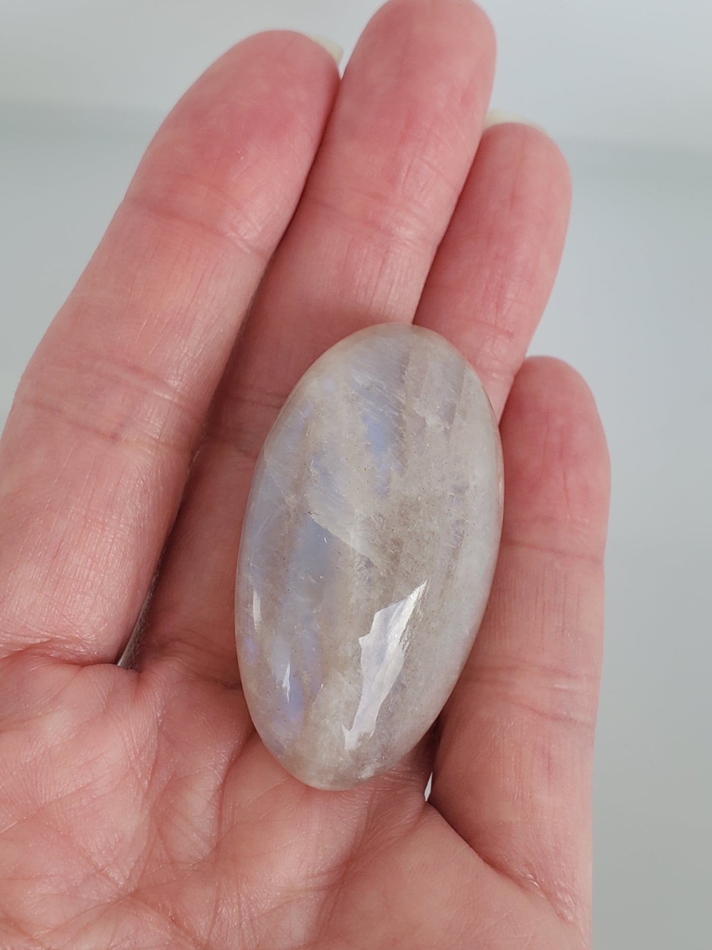 New Moonstone Palm Stone Small