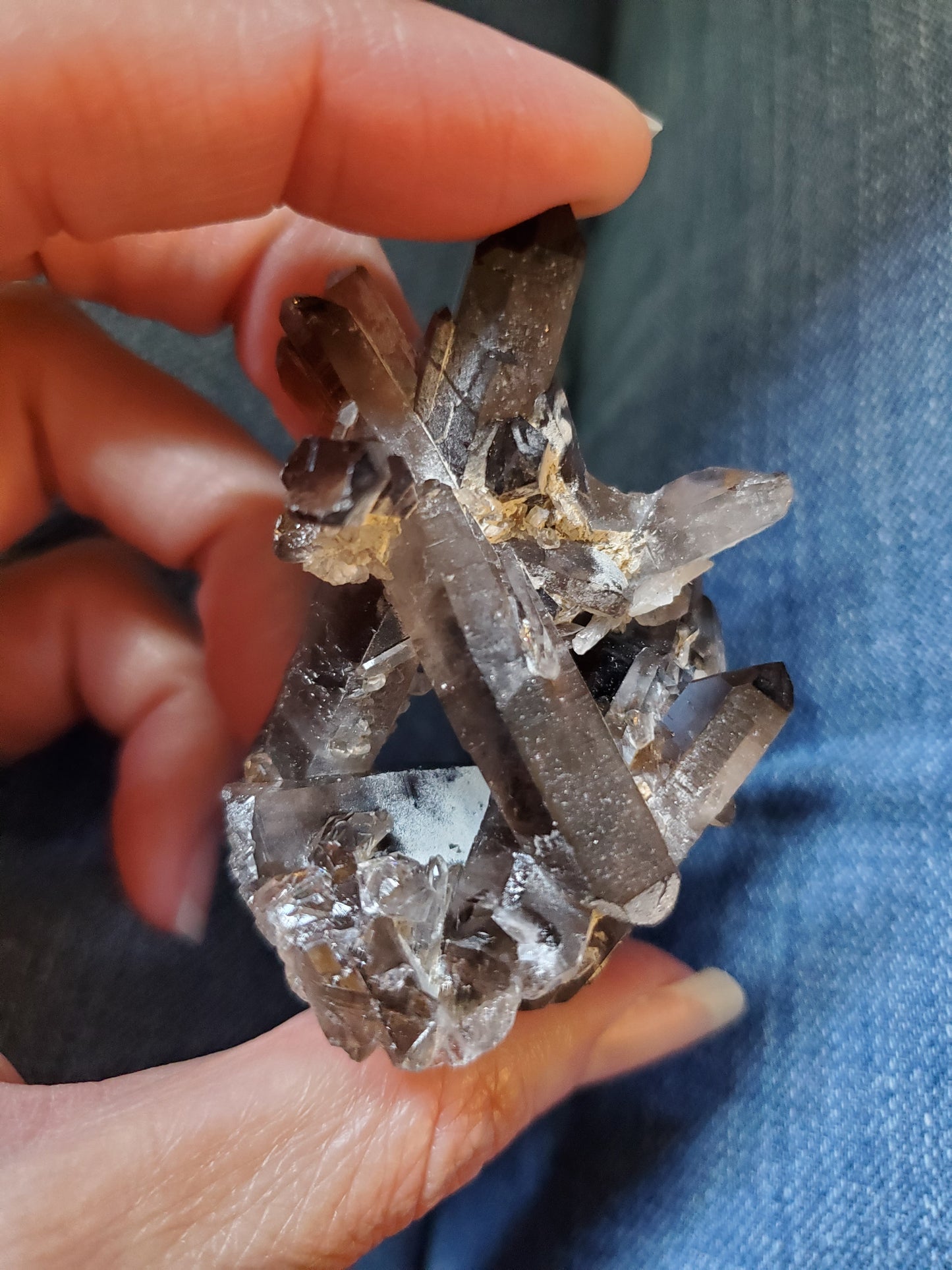 Smoky Quartz Cluster D