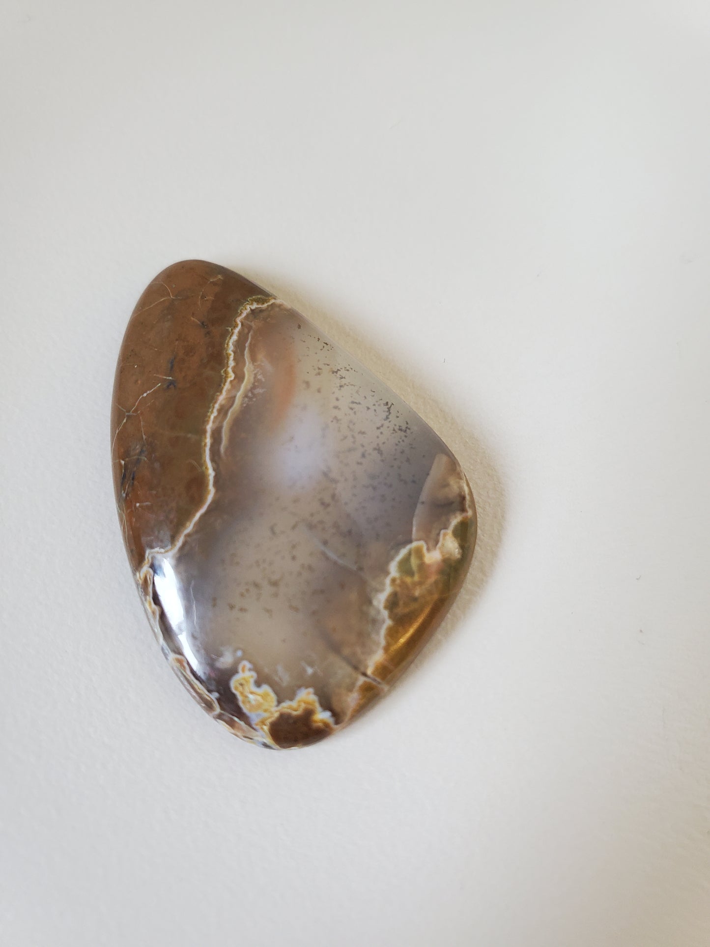 Botswana Agate Pendant Teardrop