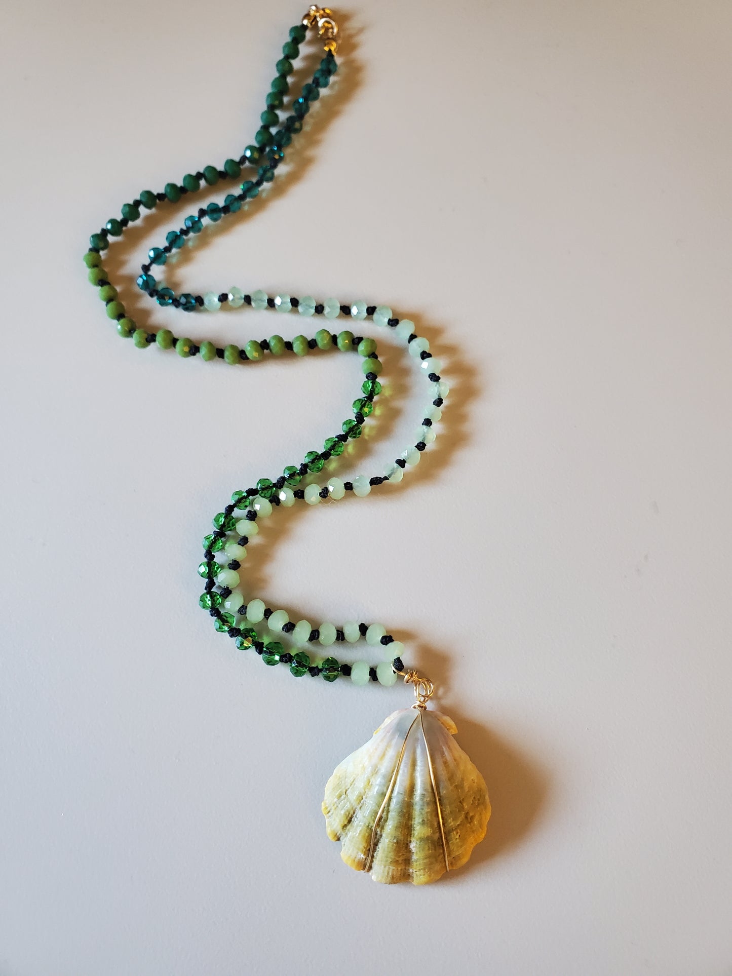 Hawaiian Moonrise Shell Pendant
