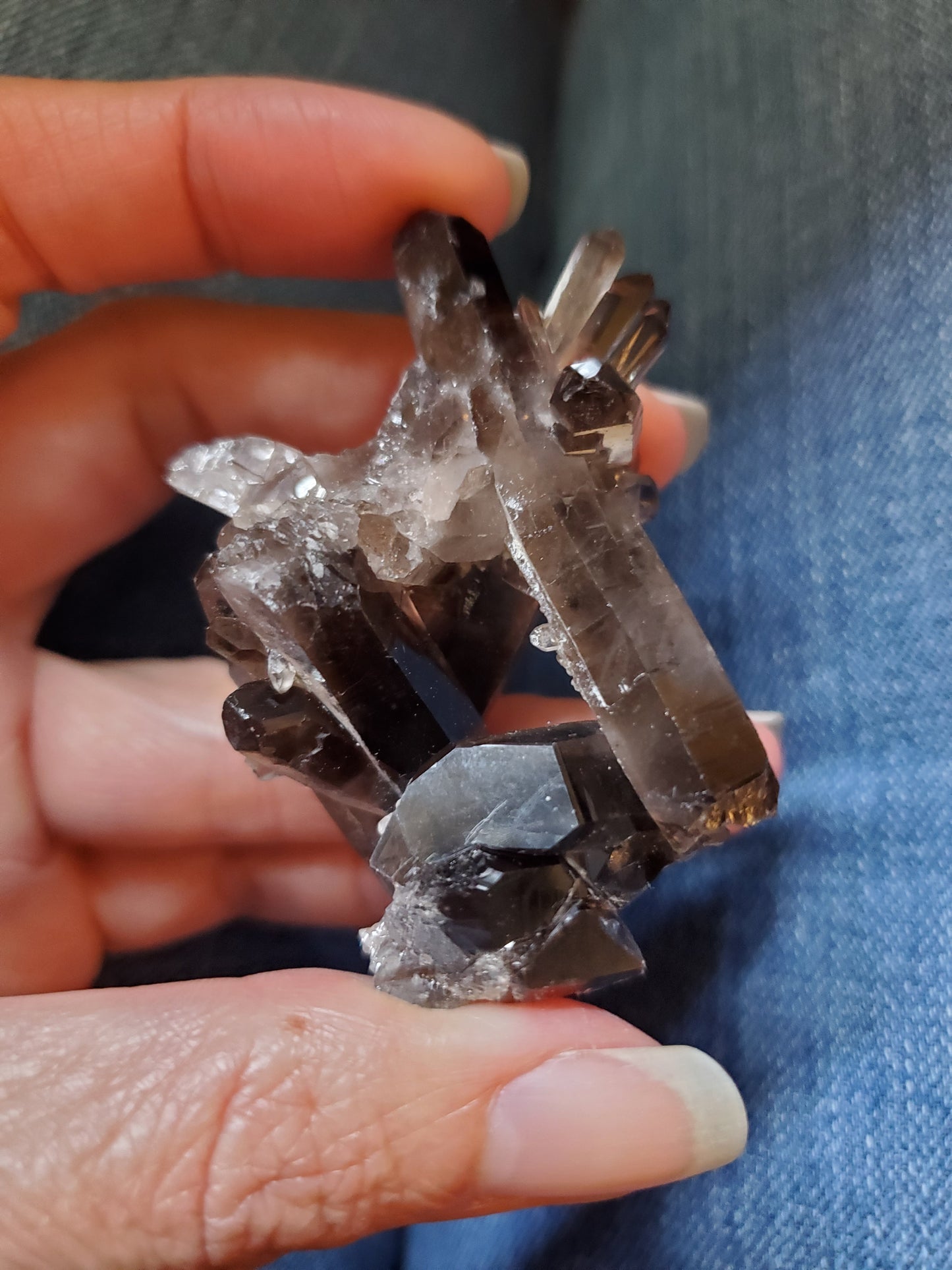 Smoky Quartz Cluster D