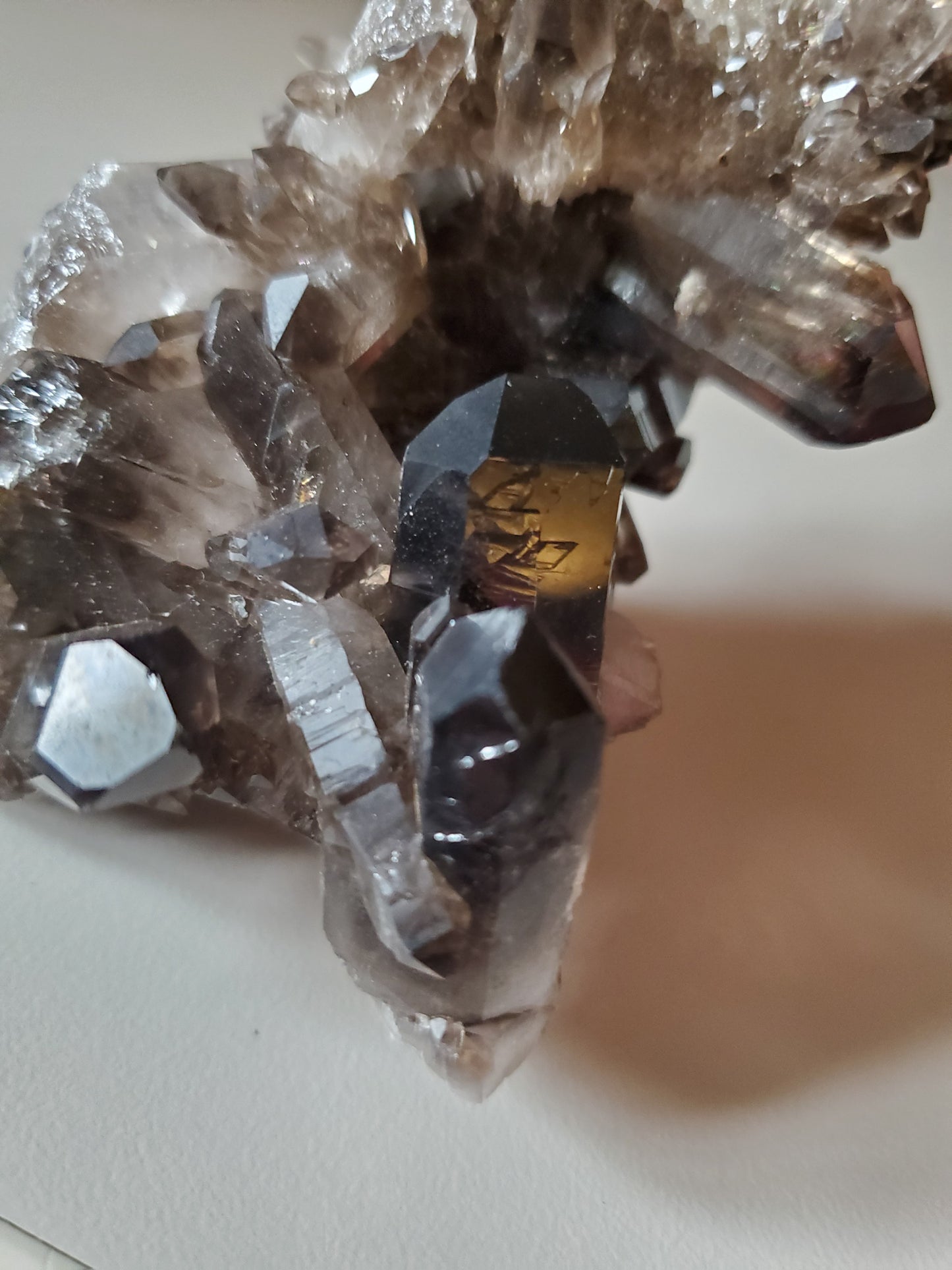 Smoky Quartz Cluster H