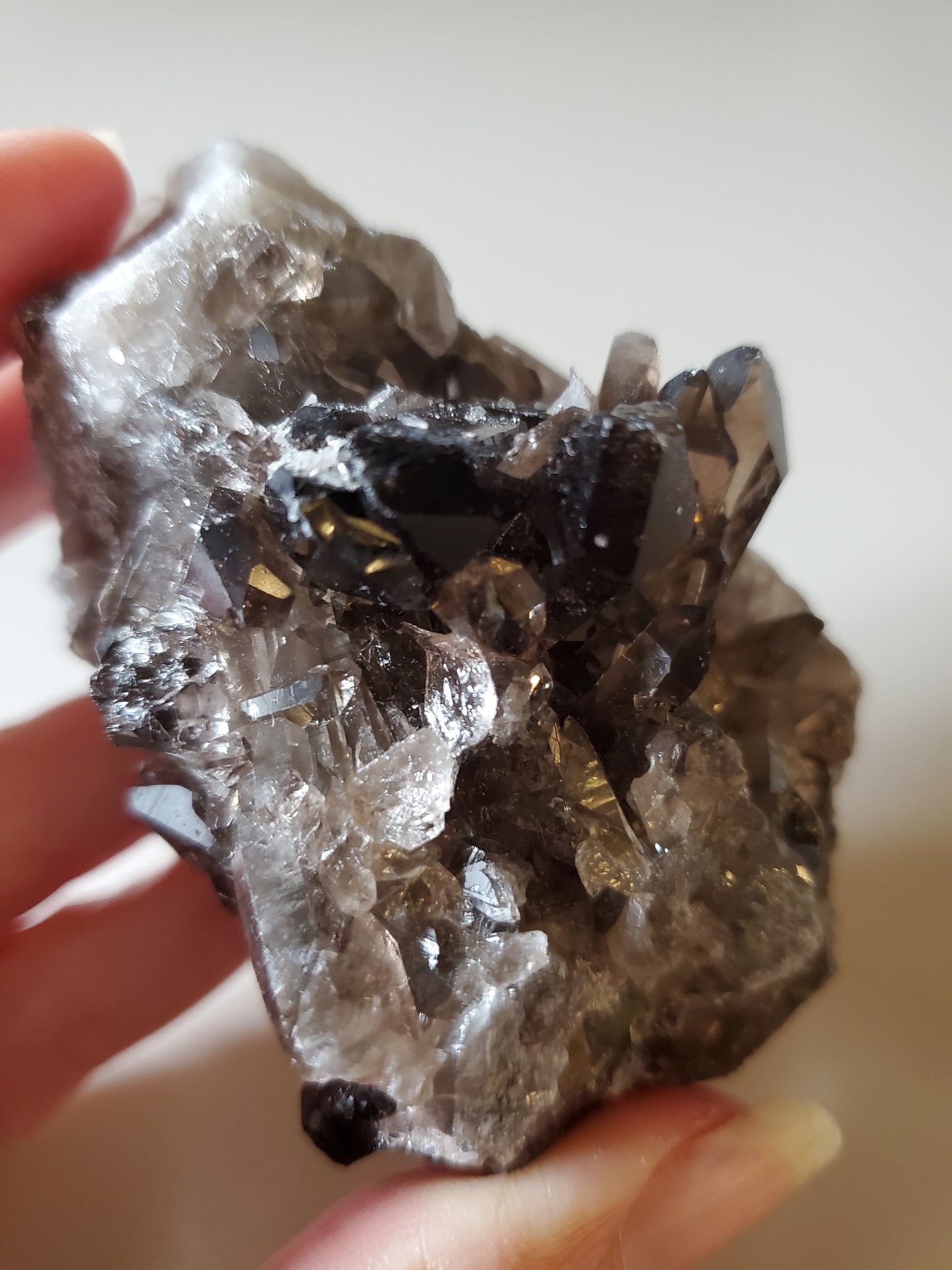 Smoky Quartz Cluster G