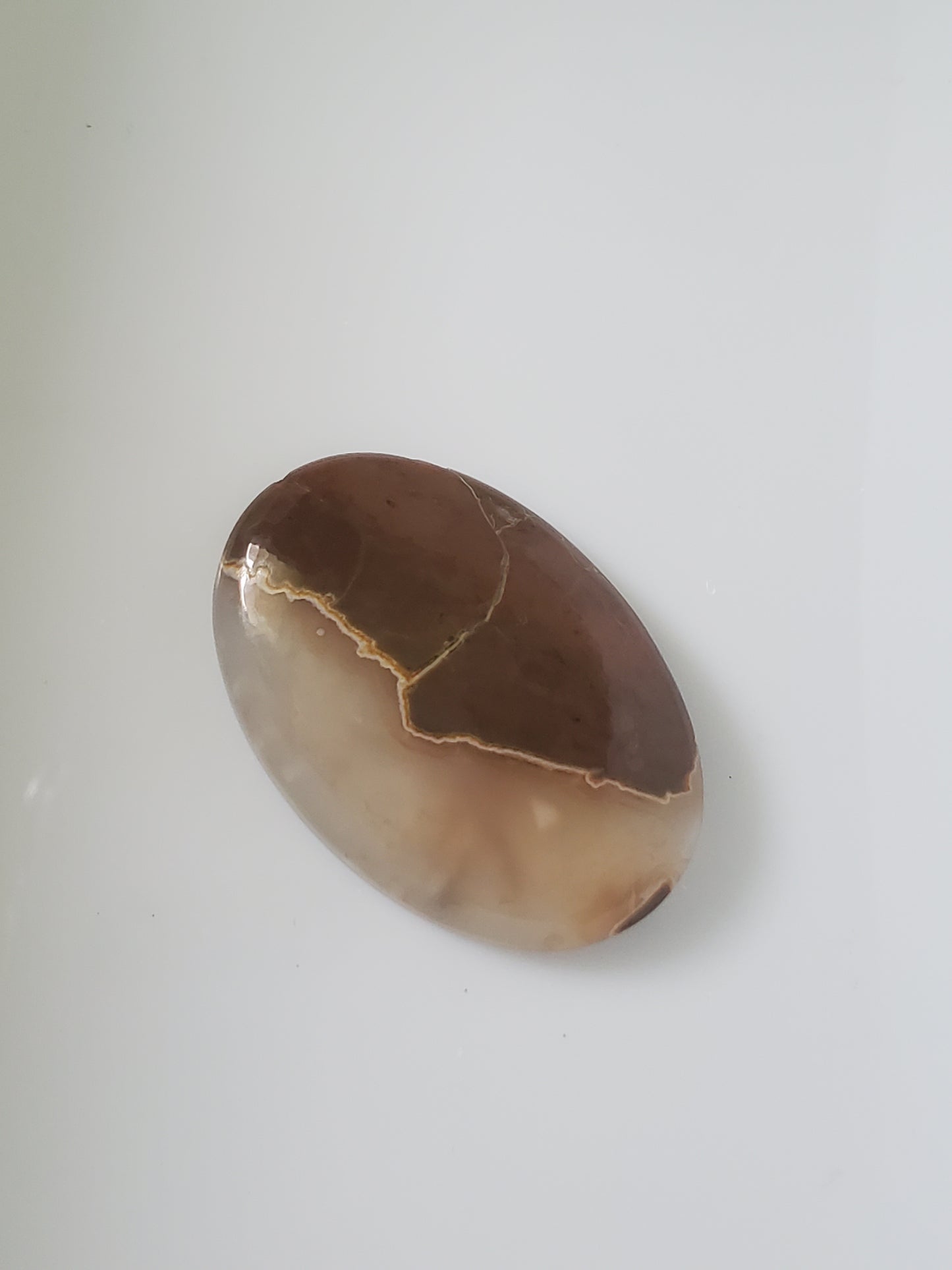 Botswana Agate Oval Pendant