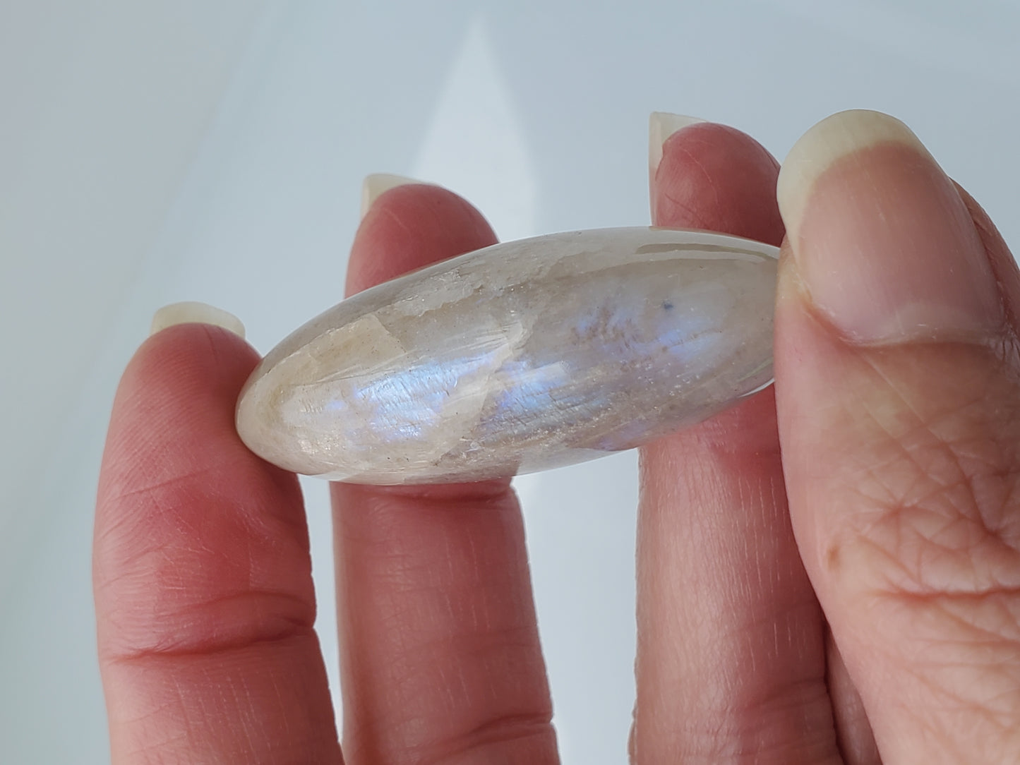 New Moonstone Palm Stone Small