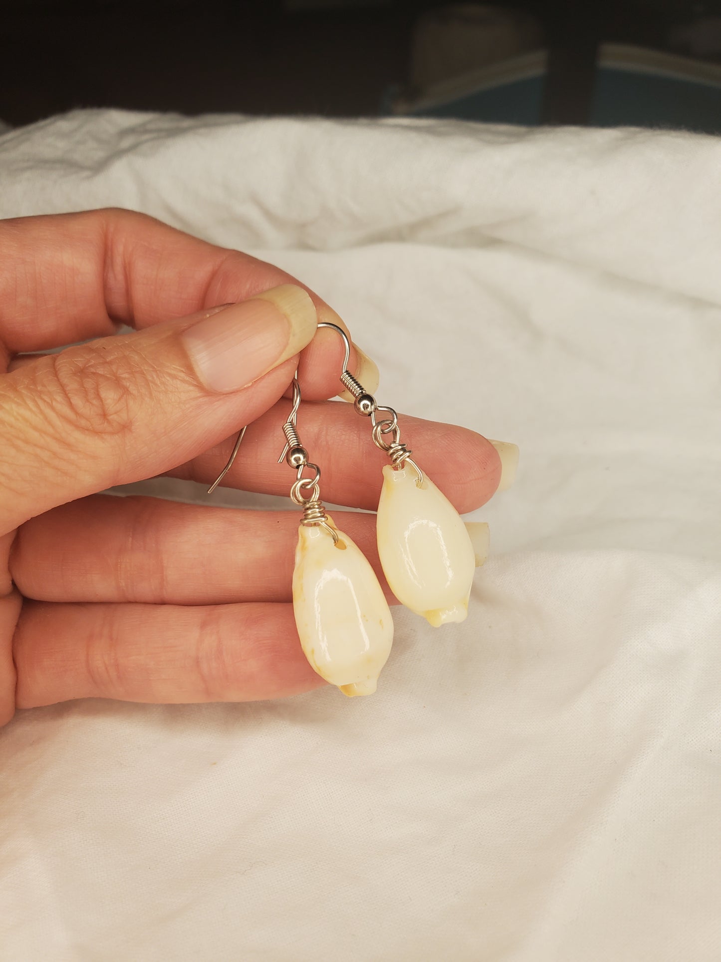 Cowrie Shell Dangles