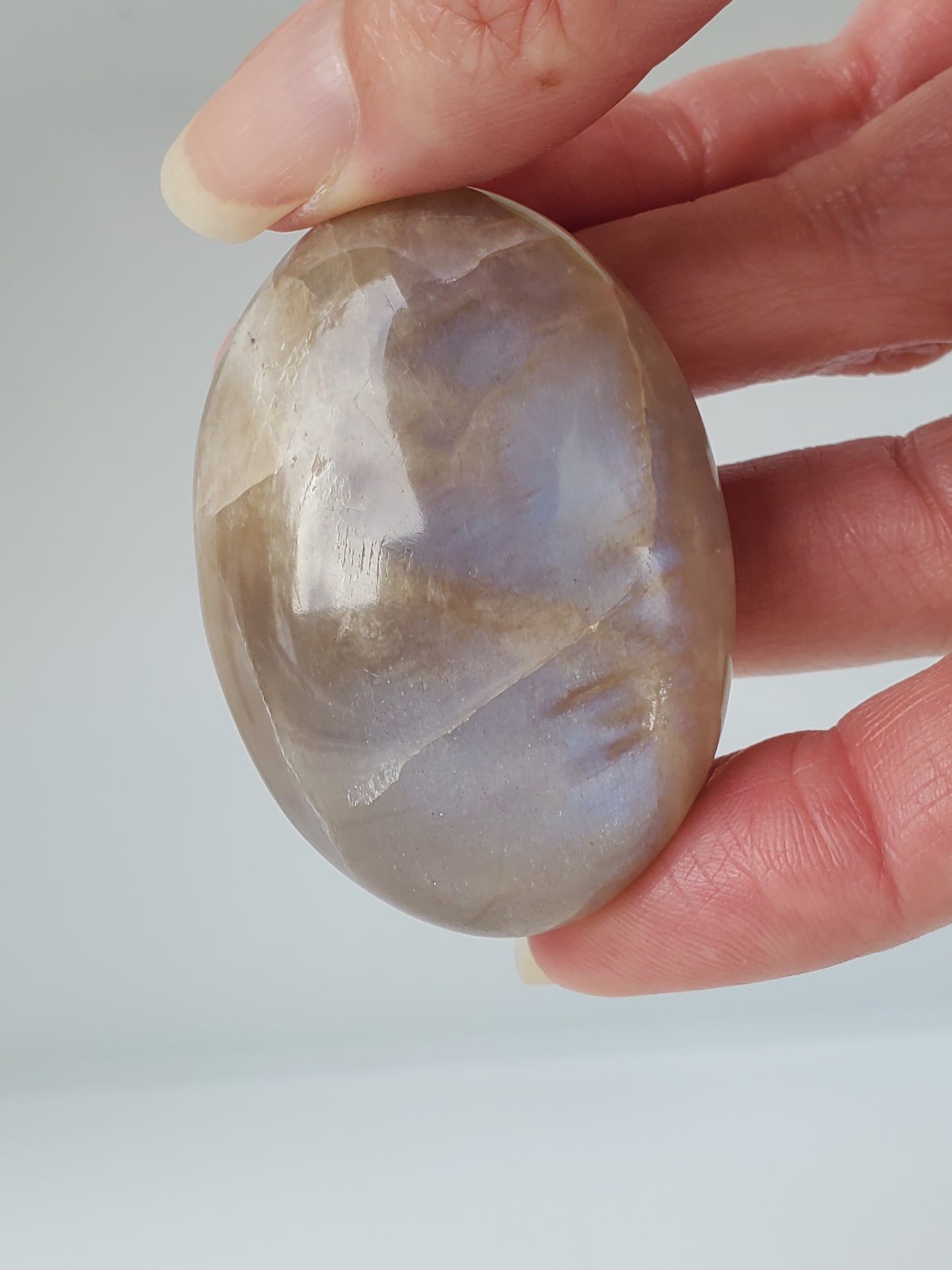 New Moonstone Palm Stone Medium