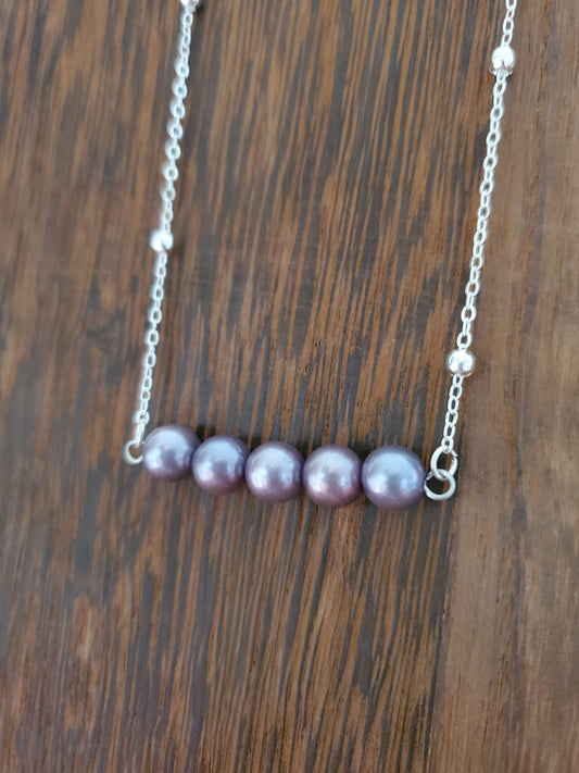 Shell Pearl Necklace