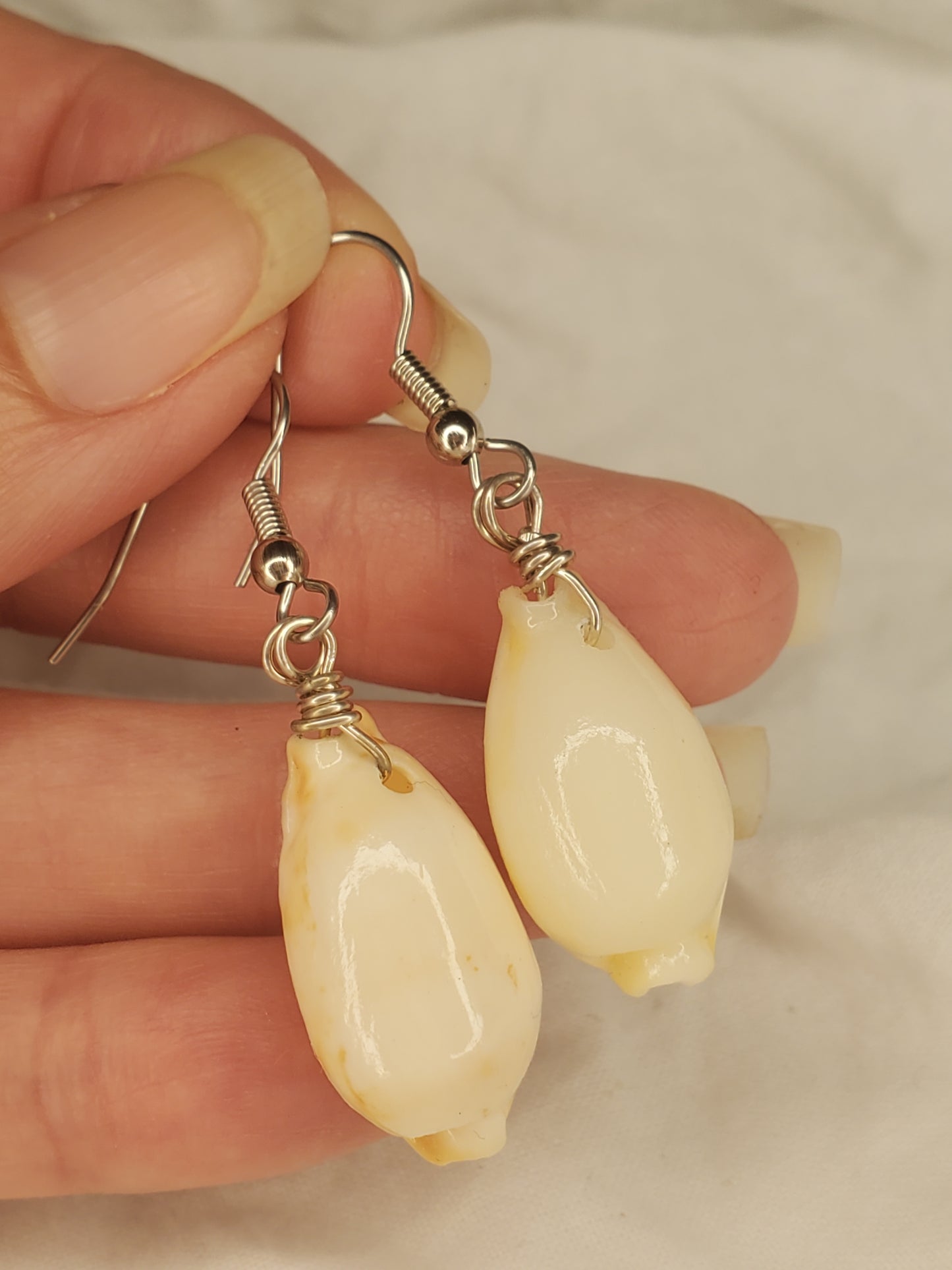 Cowrie Shell Dangles