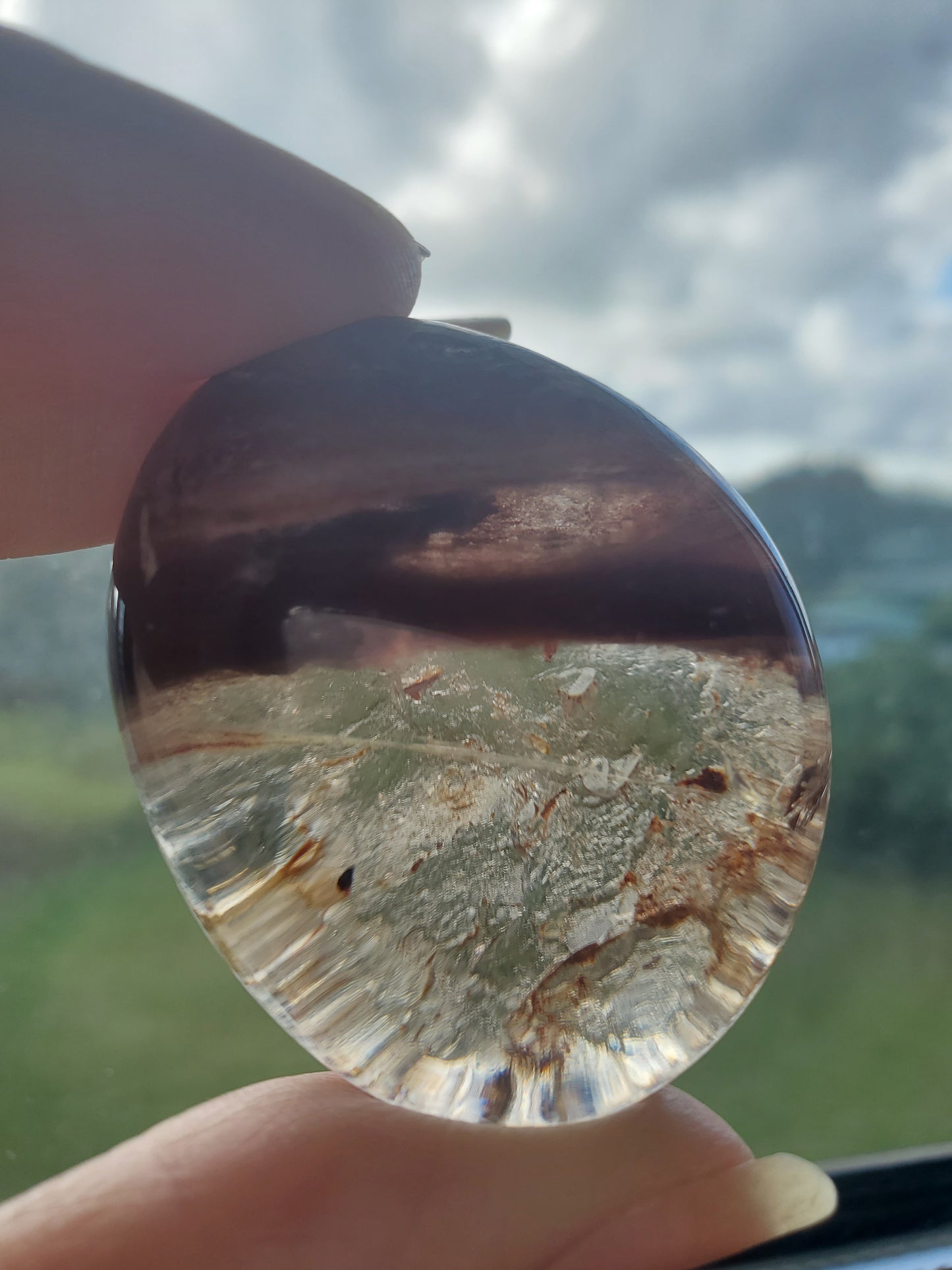 Red Lodolite Quartz