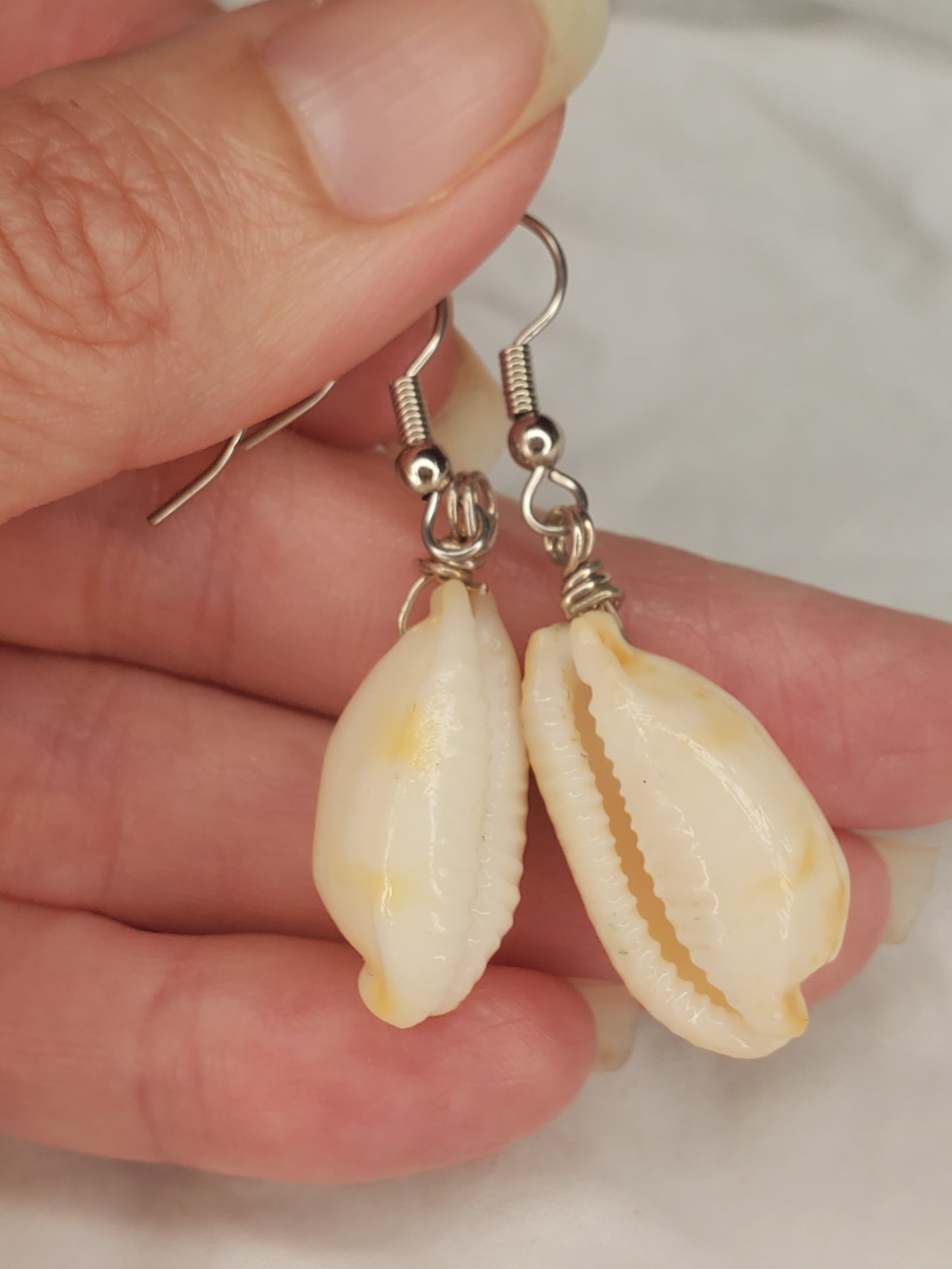 Cowrie Shell Dangles