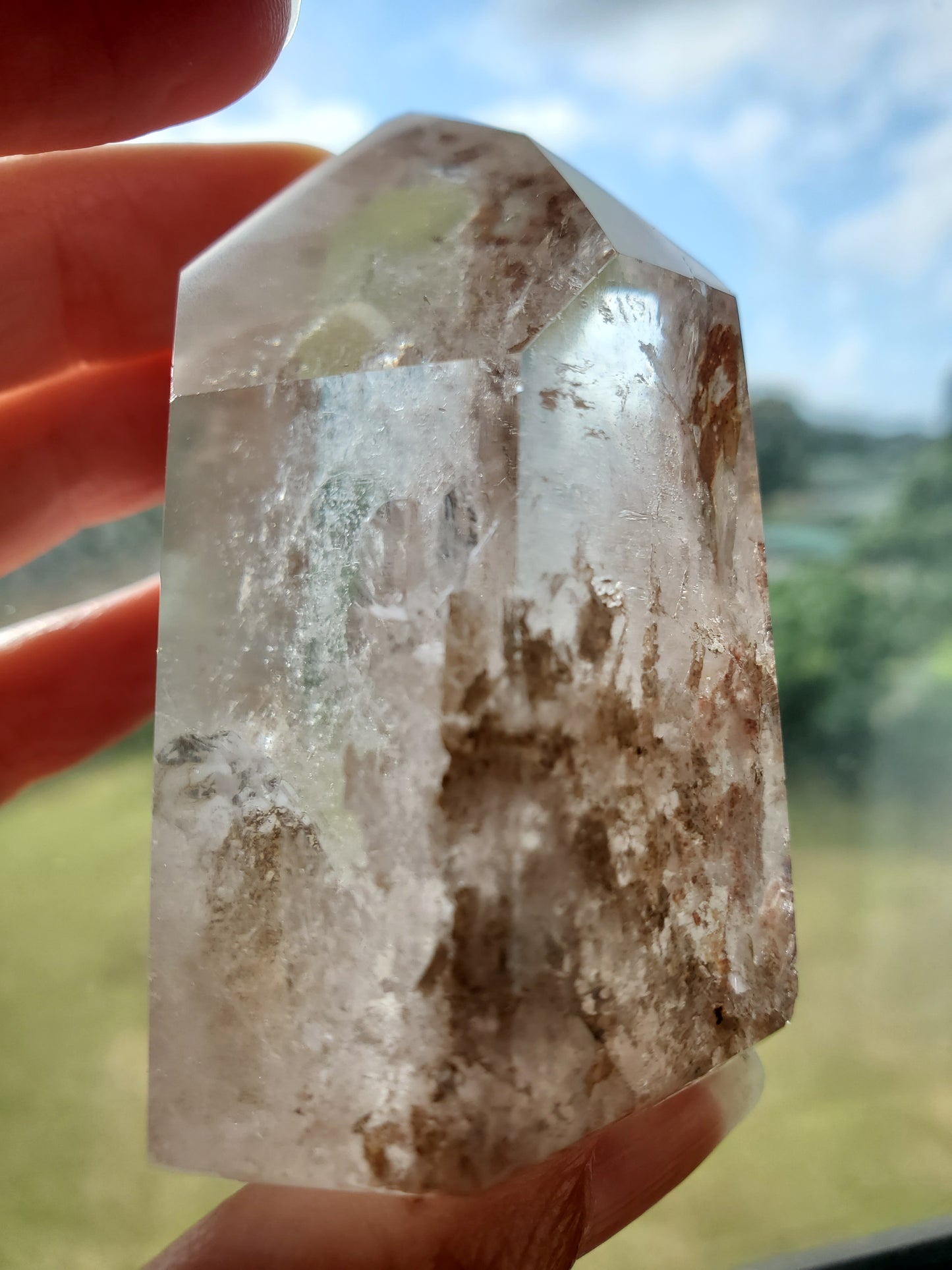 Rutilated Quartz Chunky Tower A